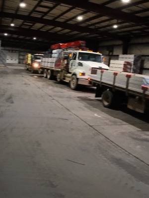 2 Drywall deliveries, off rip - First thing in the morning 💪 | #pov #trfd #trucking #forklift #logistics 