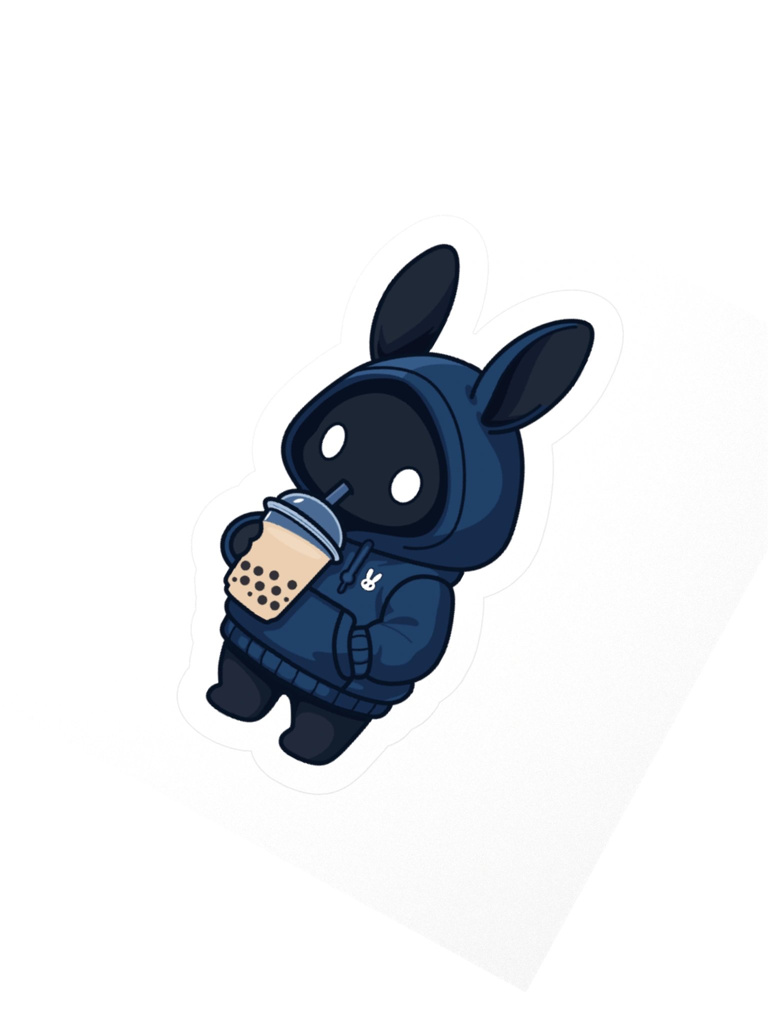 Poochoki Drinking Bubble Tea Sticker product image (2)