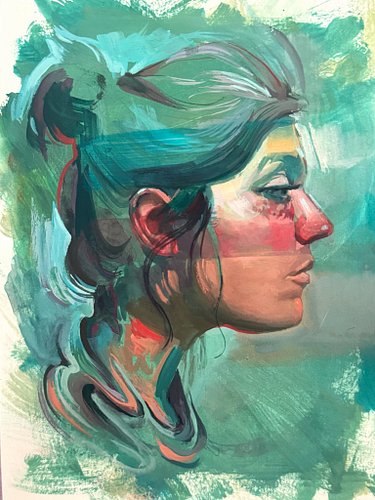 nothing
acrylic gouache 

#gouachepainting #portraitpainting #gouacheportrait #selfportrait #nothing