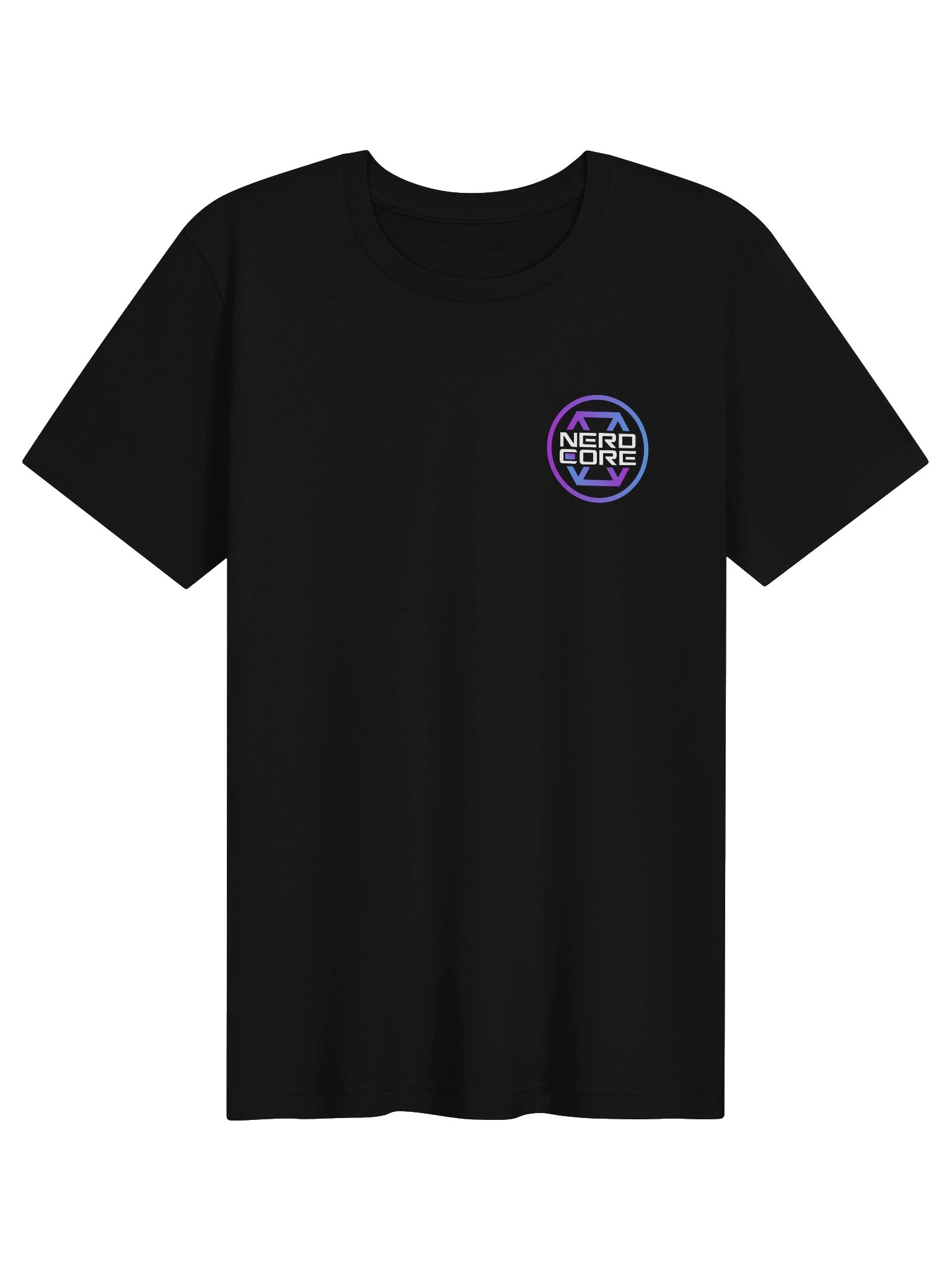 NERDCORE Stacked White Pocket Logo product image (9)