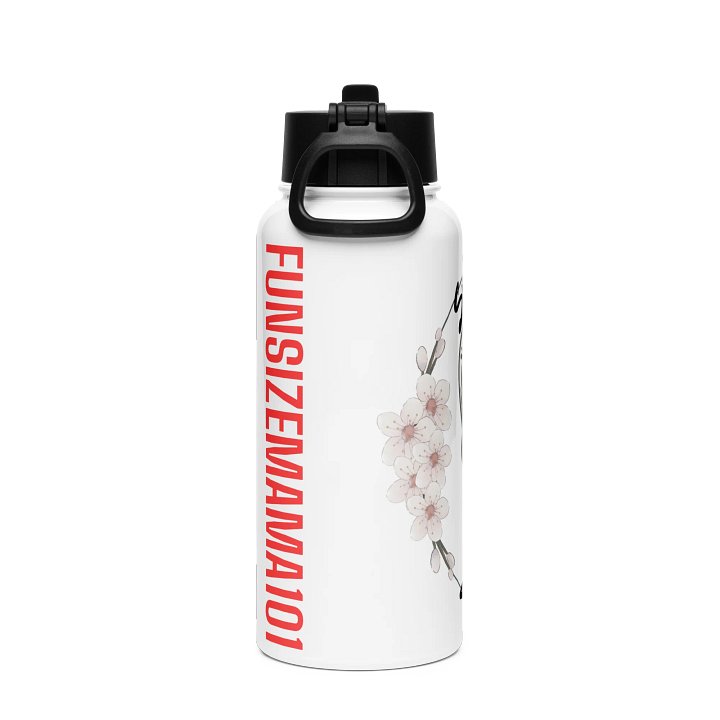 Stainless Steel Water Bottle with a Straw Lid product image (2)
