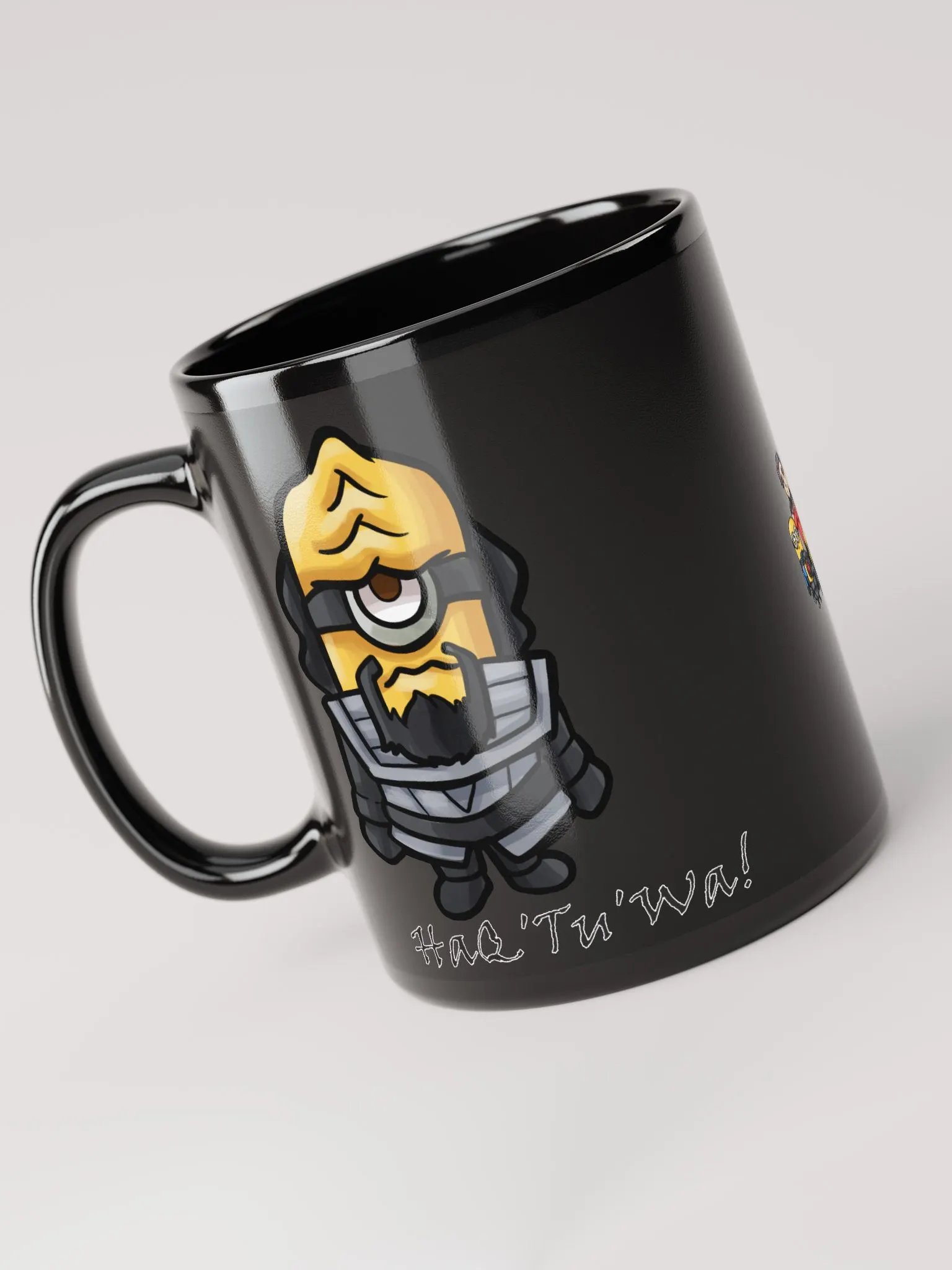 HaQ'Tu'Wa! Black Glossy Mug product image (3)