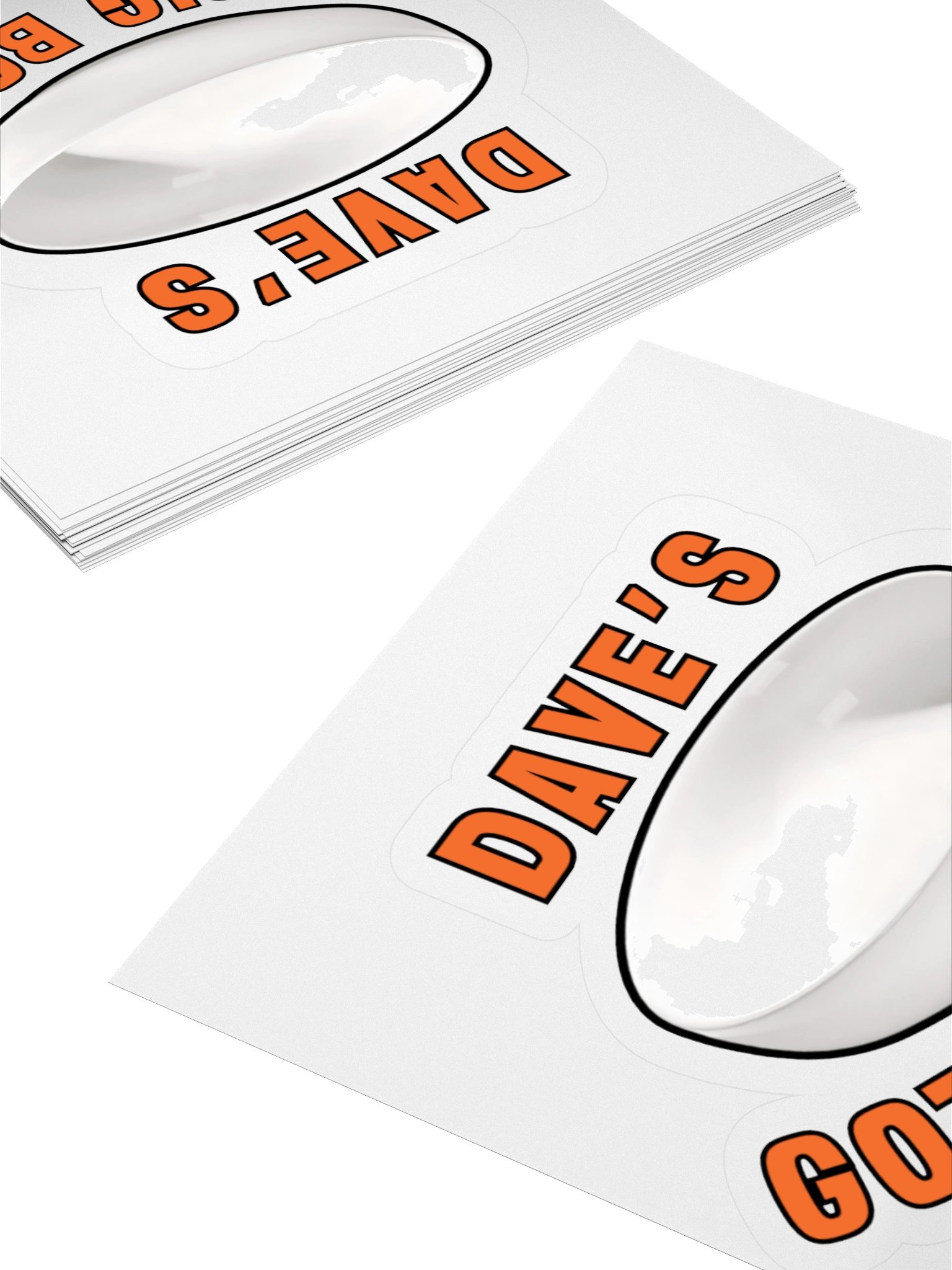 Dave's Got BIG Bowls Sticker product image (11)