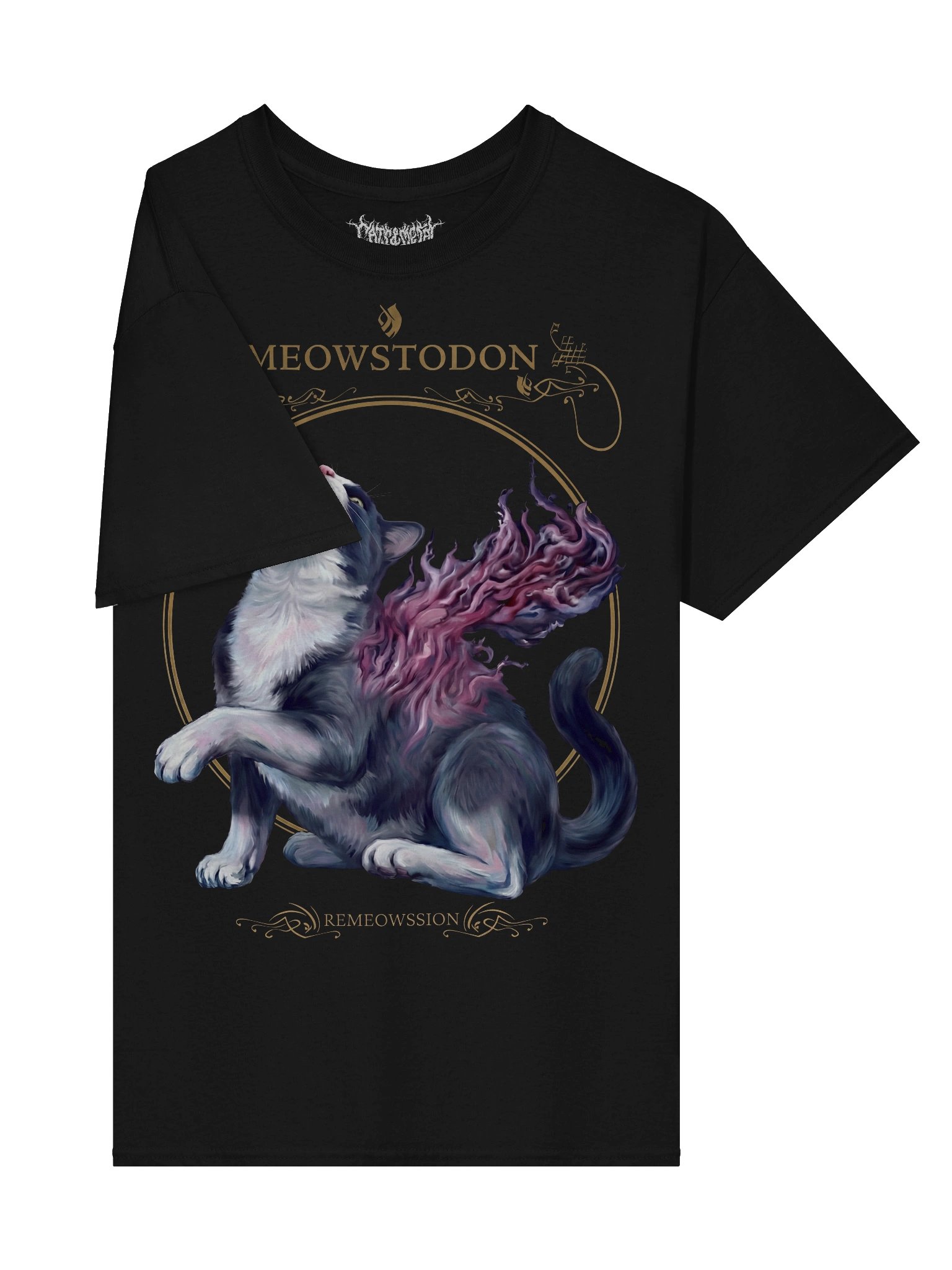 MEOWSTODON REMEOWSSION T SHIRT product image (4)