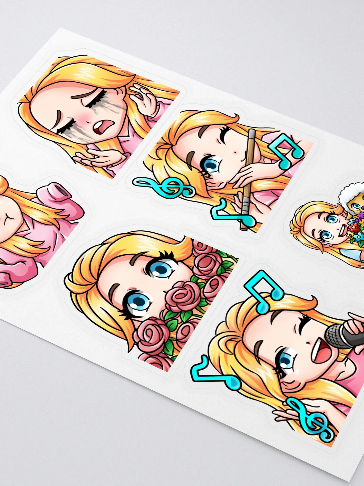 Melissa Emote Stickers Set 2 product image (2)