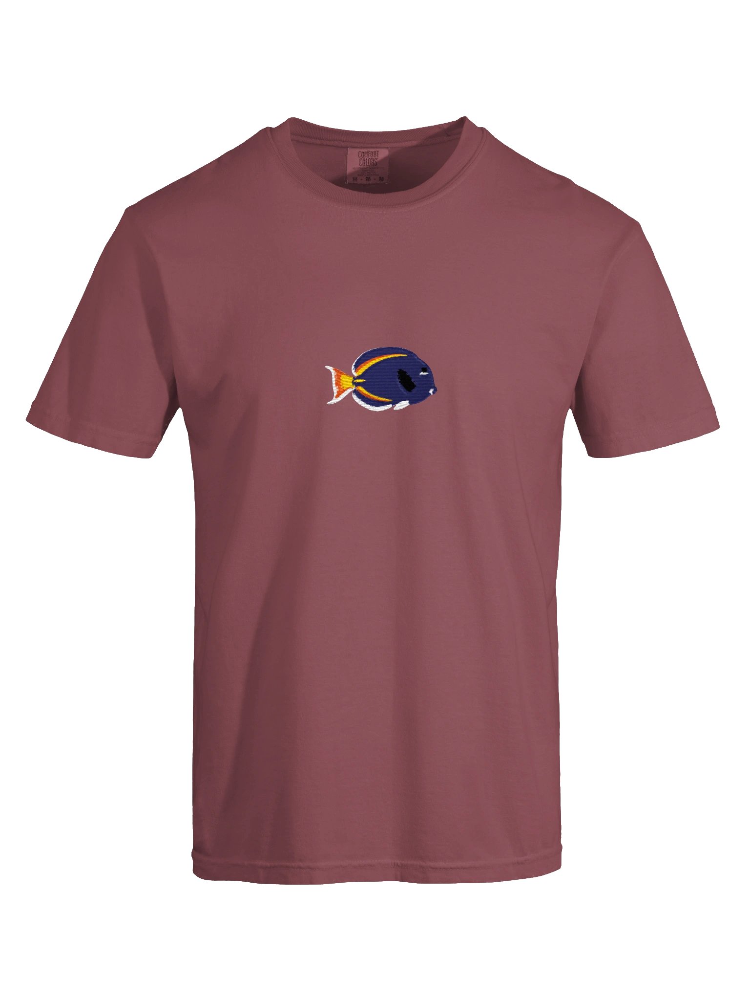 Hybrid Gold-Rim Tang Embroidered Premium Shirt | Saltwater Reef Aquarium Fish & Marine Life Apparel product image (29)