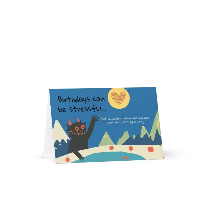 Funny Birthday Card product image (1)