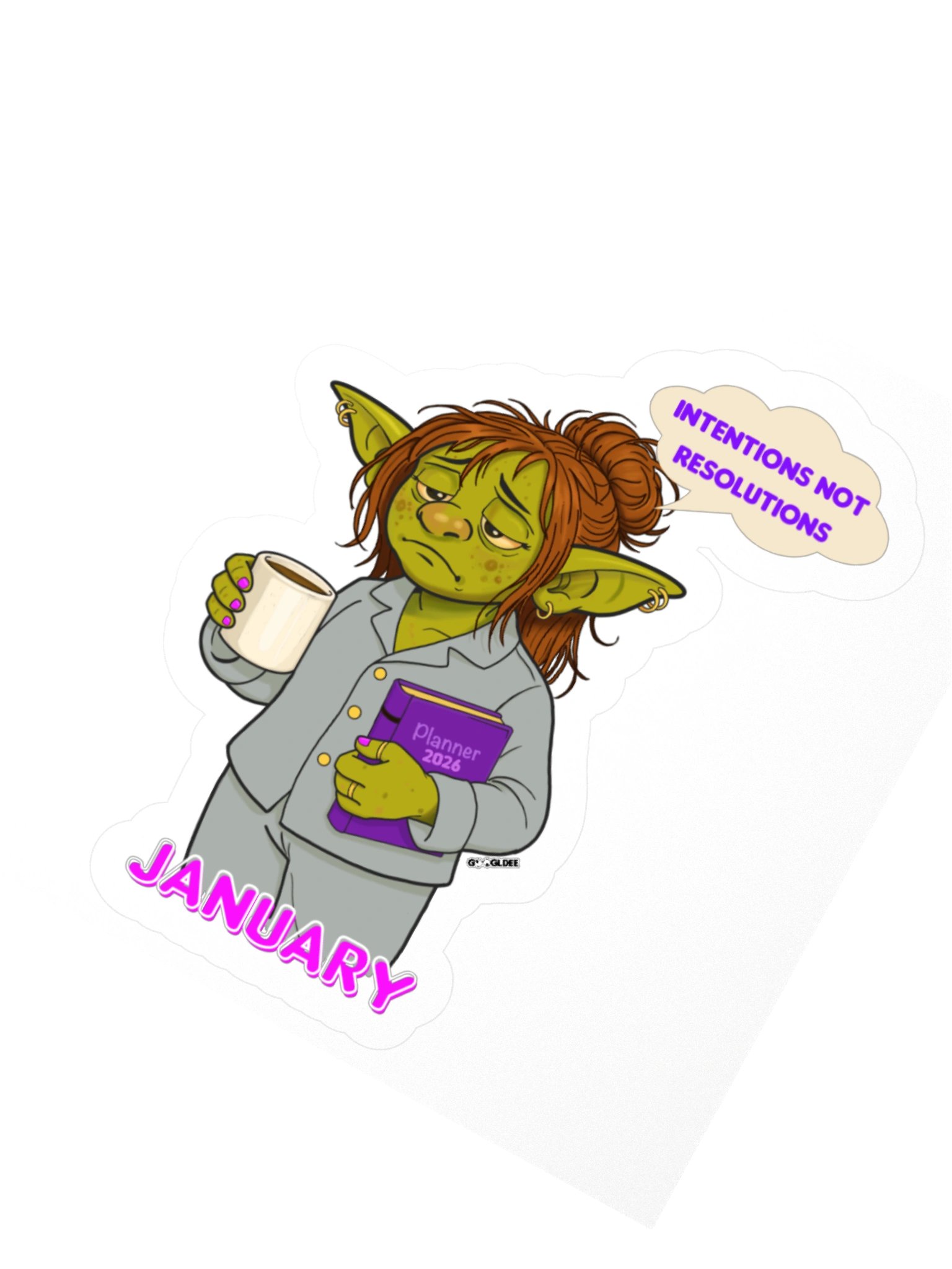 January Sub Sticker product image (2)