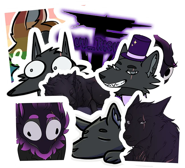 The Wolf's Collective Stickers & Minis!