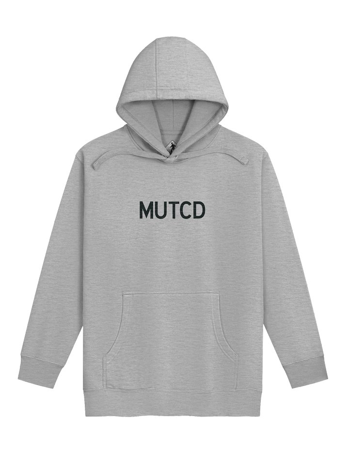 MUTCD (Black) Premium Hoodie product image (1)