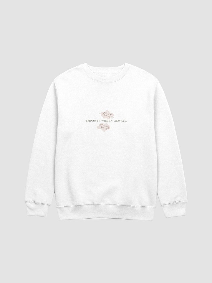 Women's Premium Crewneck Sweatshirt PCFB0126 product image (1)