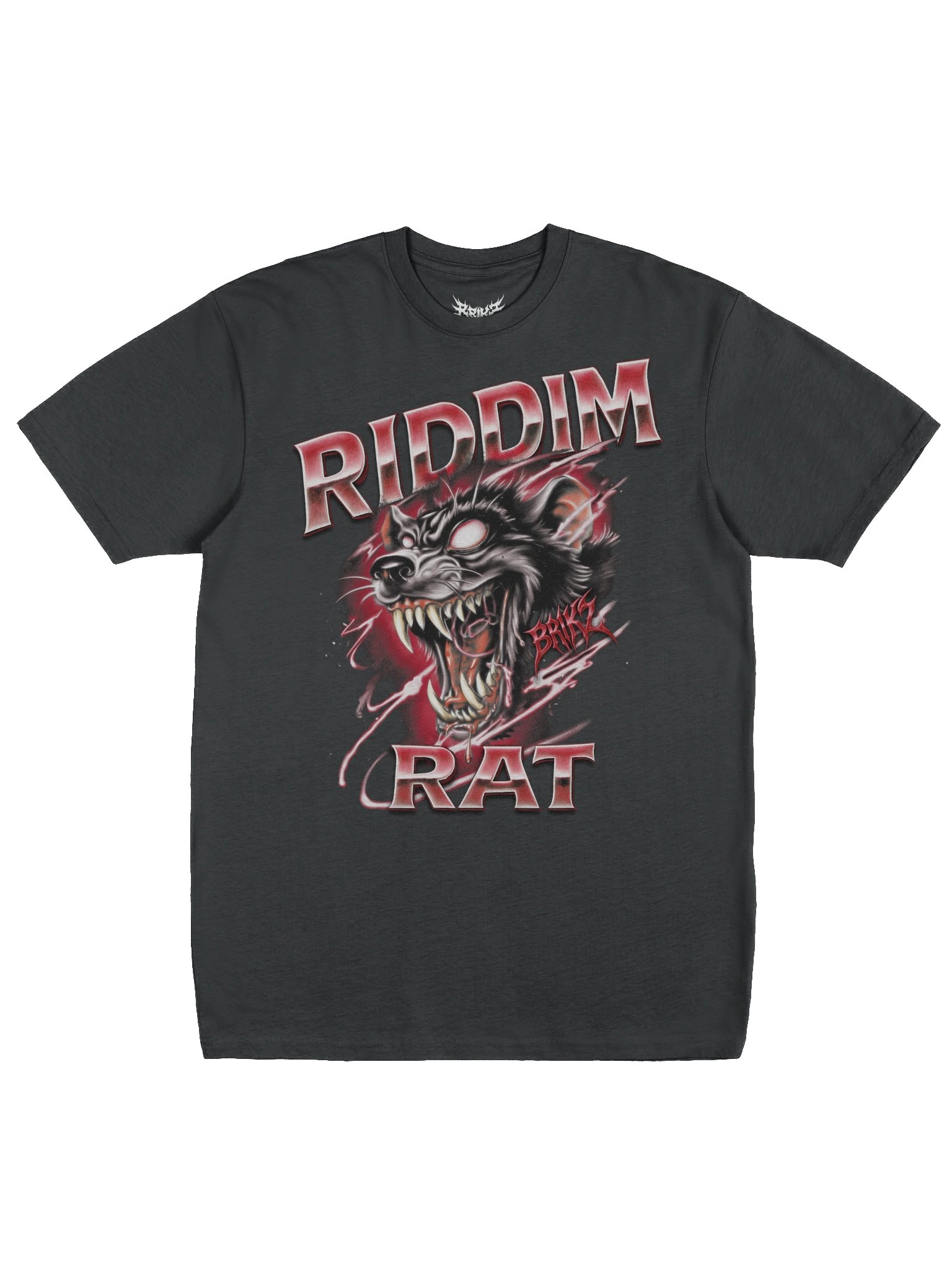 Riddim Rat Graphic Tee (Red) product image (1)