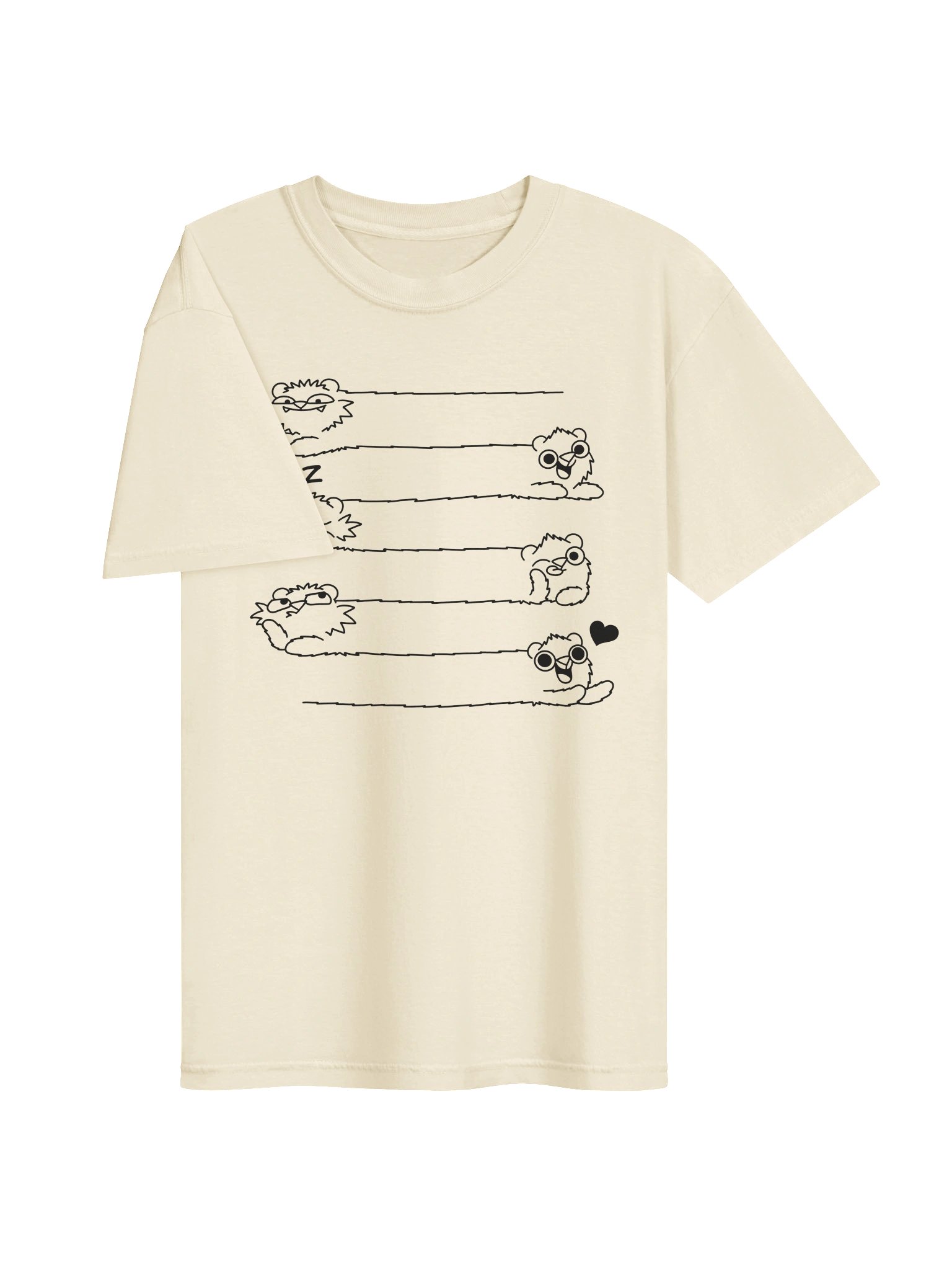 Zig Zag Ferrets | T-Shirt product image (2)