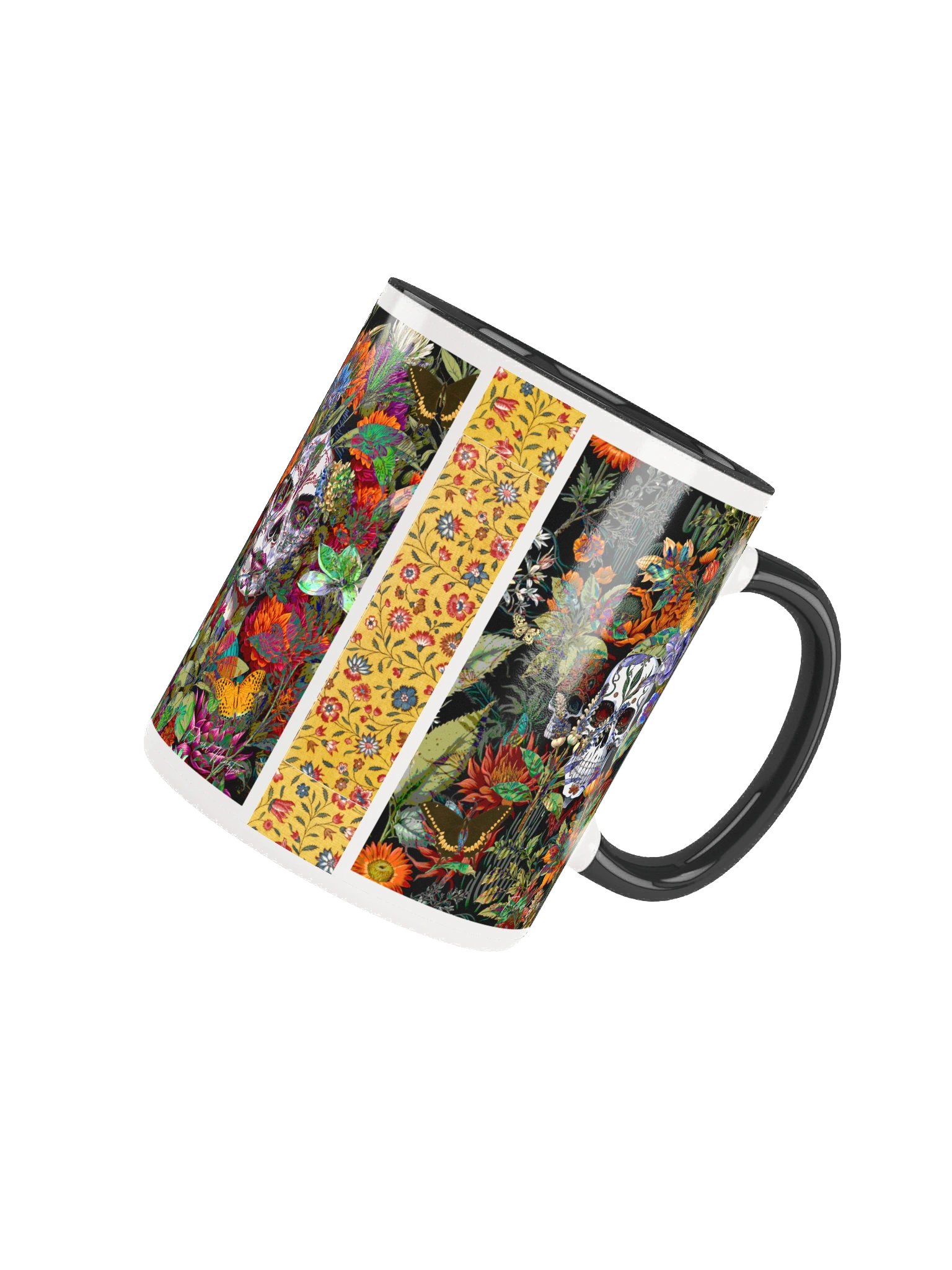 Floral Skulls Ceramic Mug product image (50)