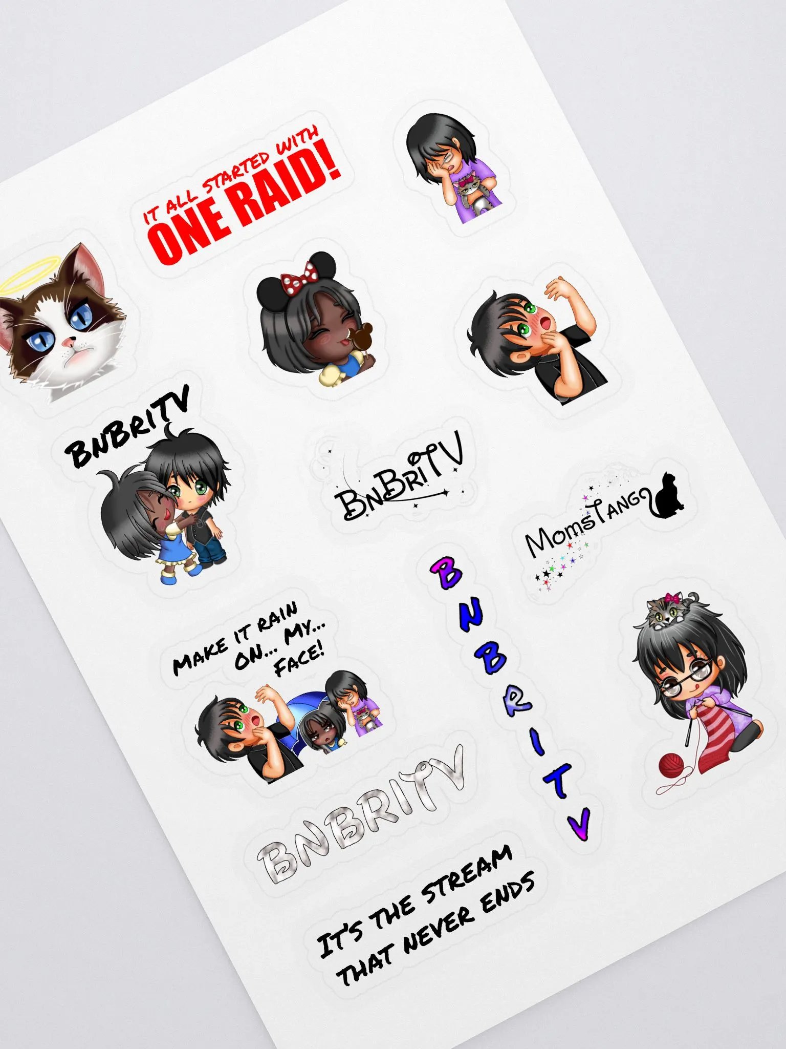BnBriTv Stickers product image (1)