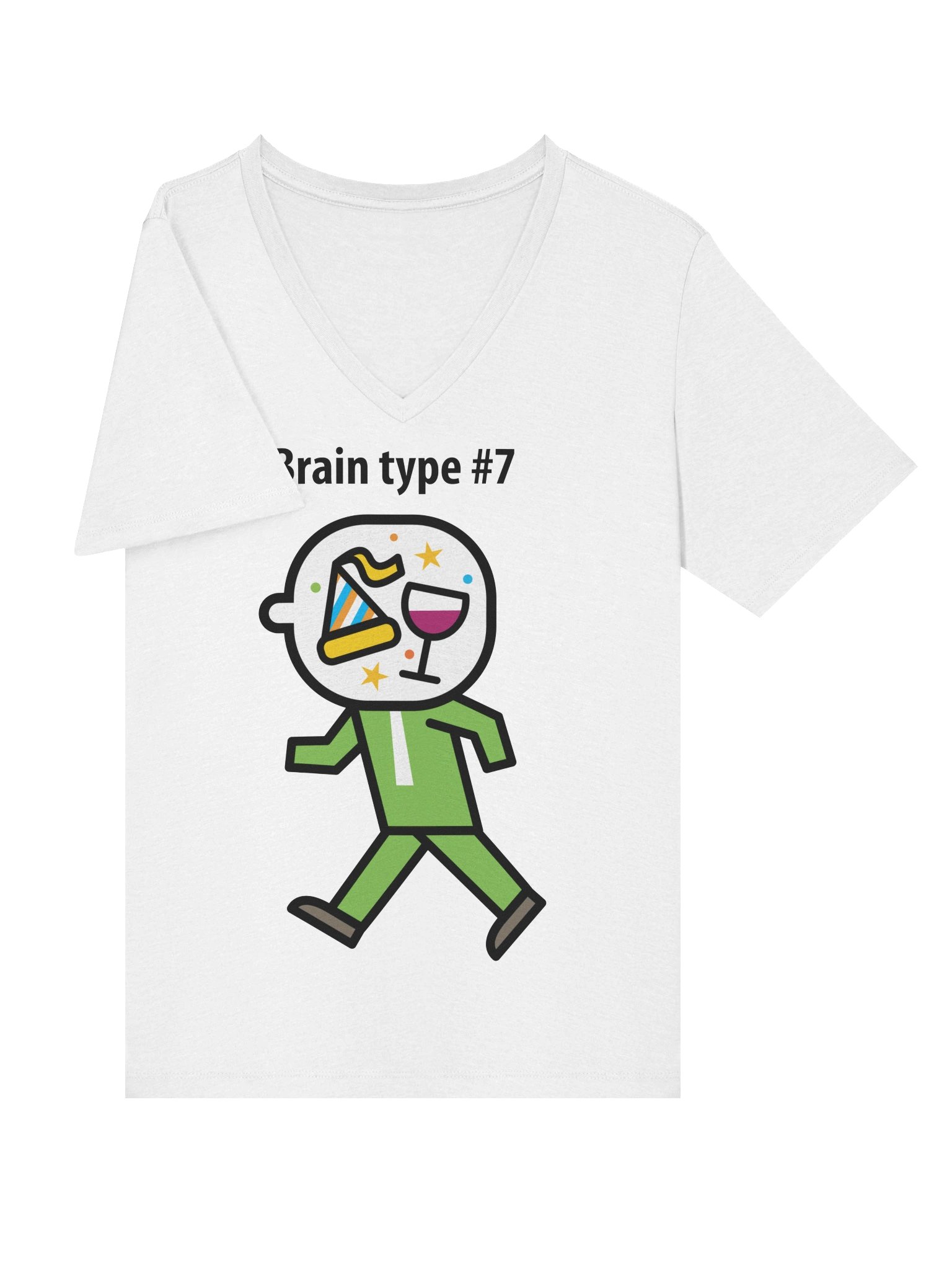 Women's t-shirt for brain type #7 product image (5)