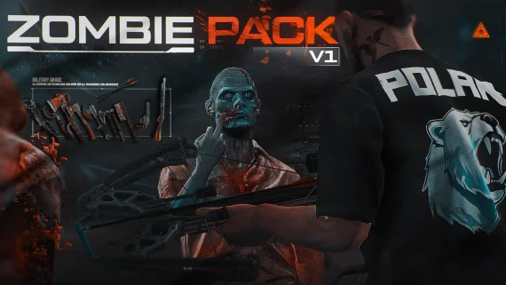 Fivem Zombie Weapon Pack | Custom Zombie Weapons for FiveM Servers | CrossBow | Python [ Qb /Esx / Qbox ] product image (1)