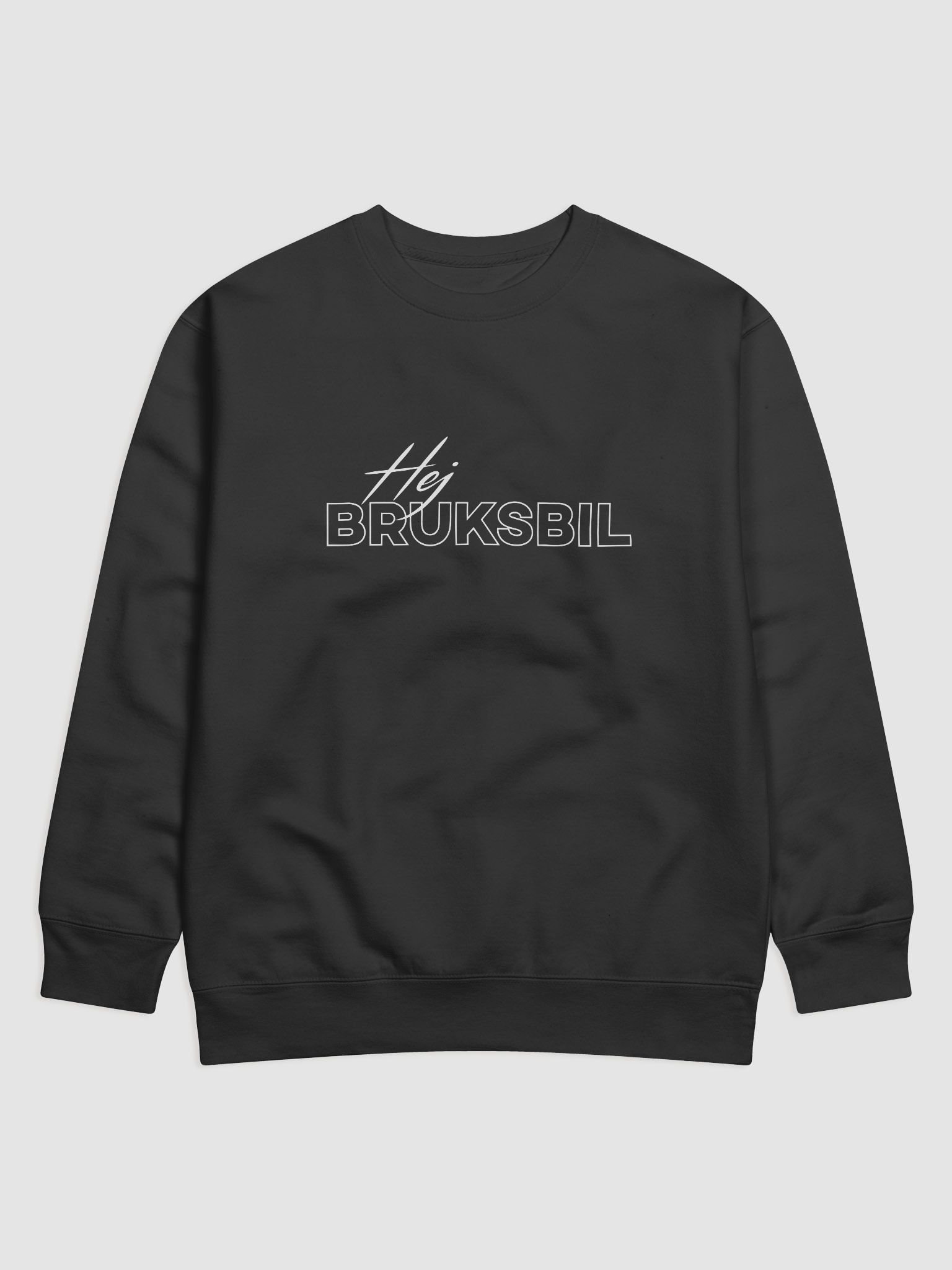 Sweatshirt "Hej Bruksbil" Clean product image (6)