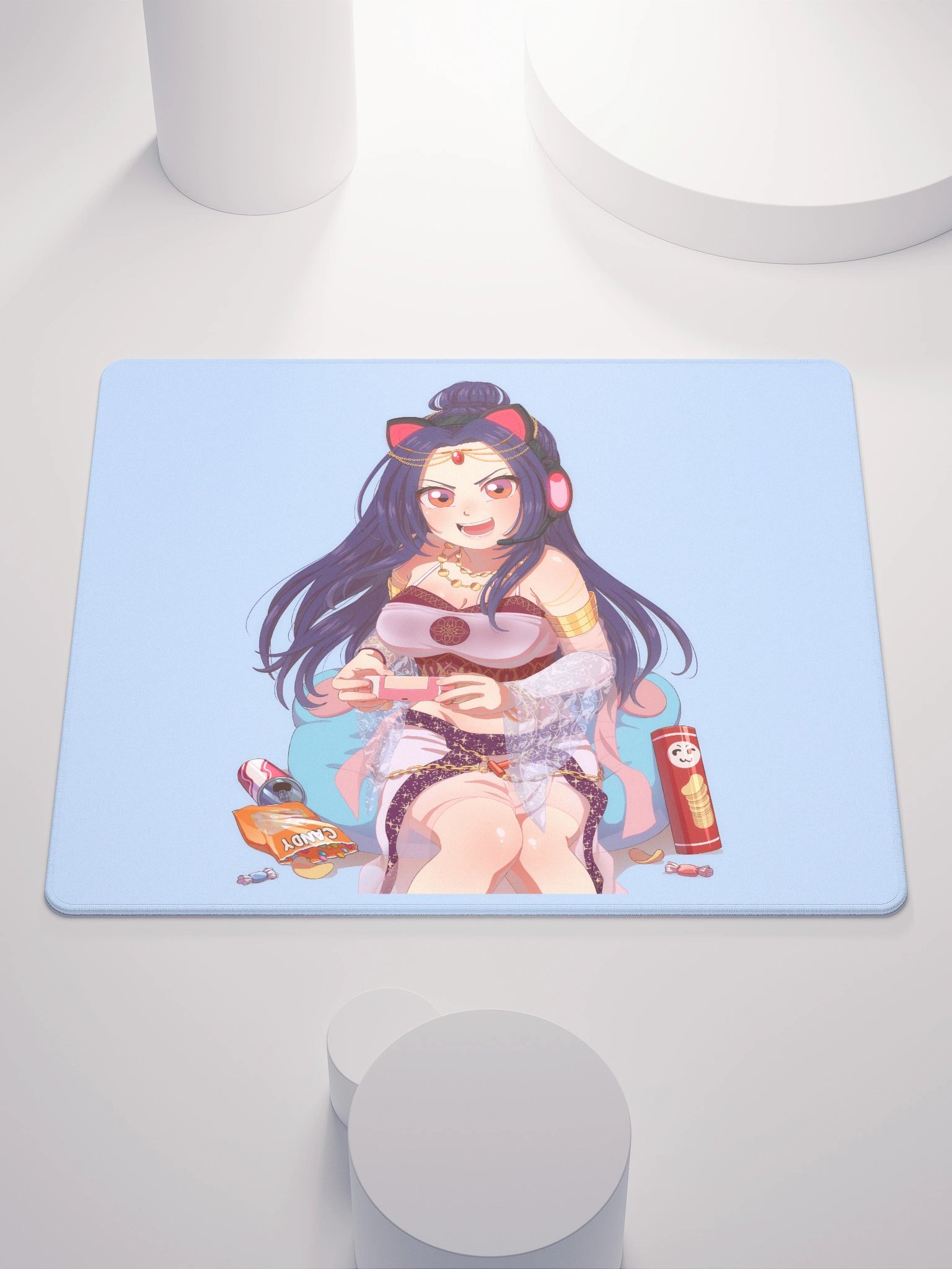 Gamer Goddess Mouse Pad product image (1)