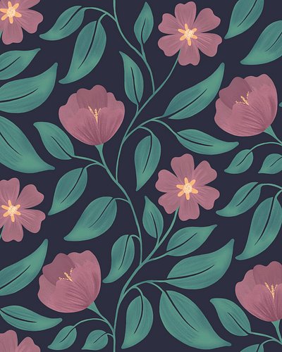 Just submitted this Crimson Cascade pattern into the Bold Florals design challenge on Spoonflower. Can’t wait to see what eve...