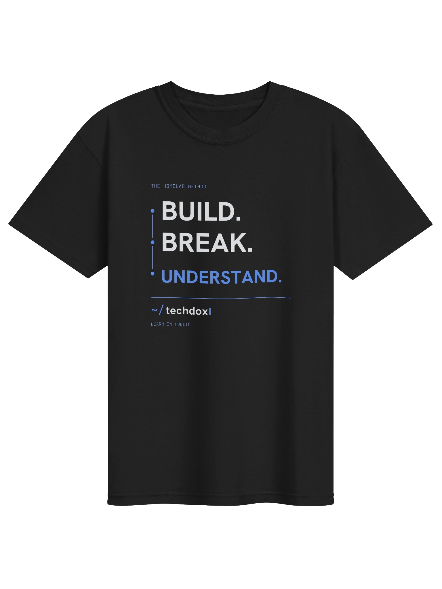 Techdox Homelab Method Tee product image (1)