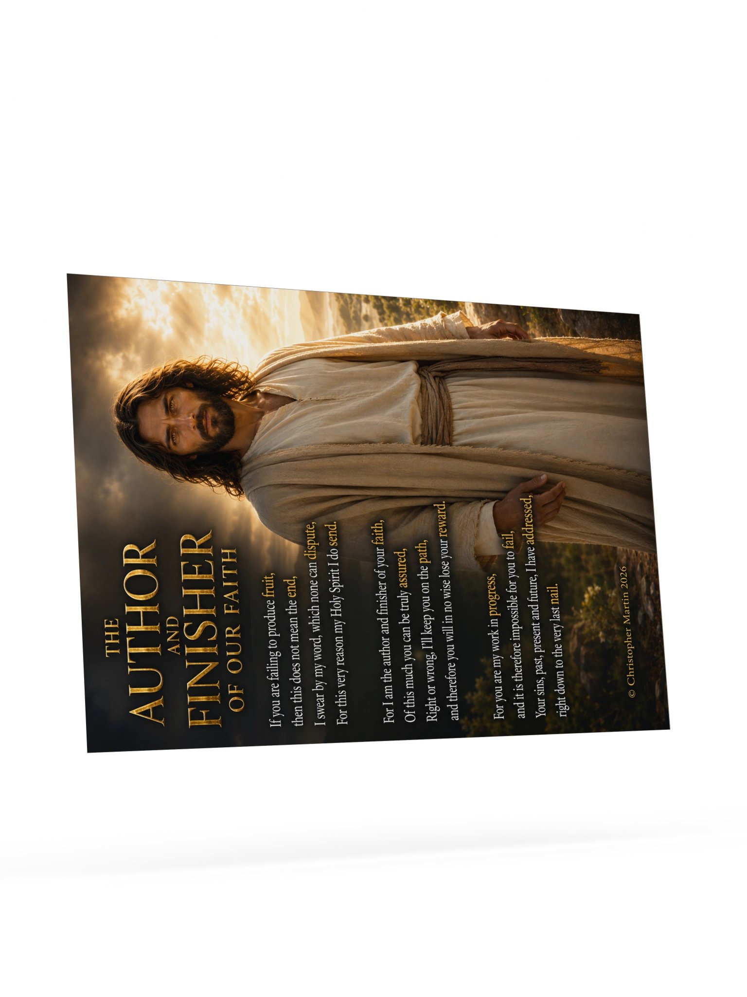 The author and finisher of our faith product image (9)