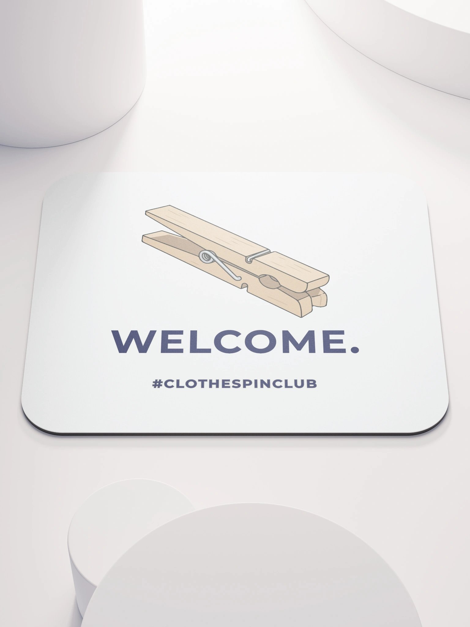 Pinny Welcome Mouse Pad product image (1)