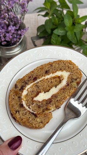 Date Nut Cake Roll: a true love story. 🌹 I’ve adored this cake for 20 years and now I FINALLY published the recipe. If you lo...
