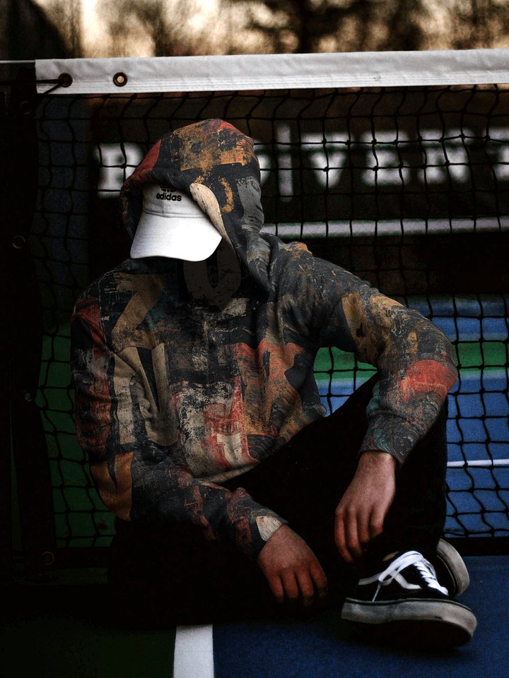 Chaos Alphabet Unisex Hoodie product image (2)
