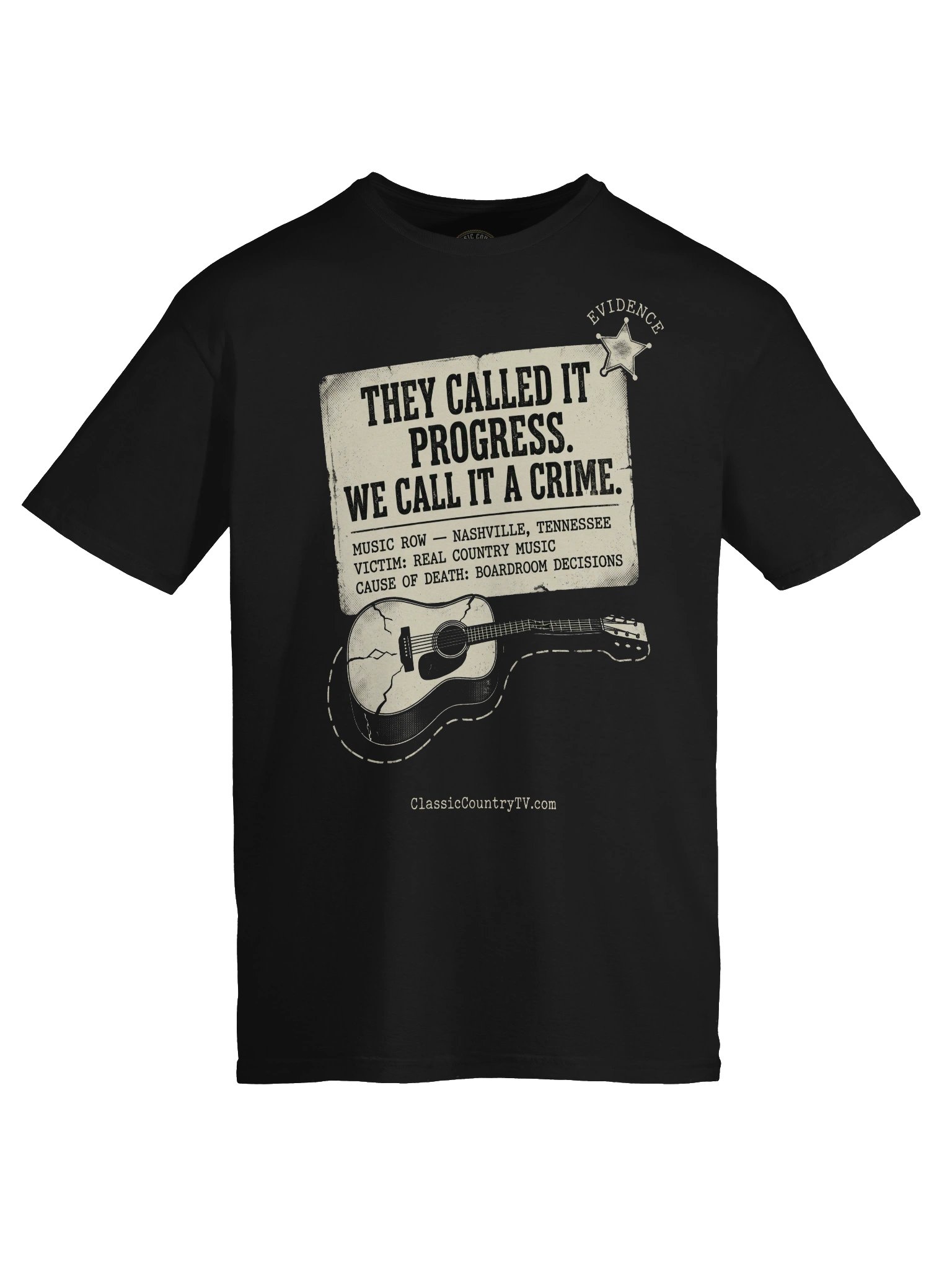 They Called It Progress. We Call It a Crime. — Classic Country Music Tee product image (9)