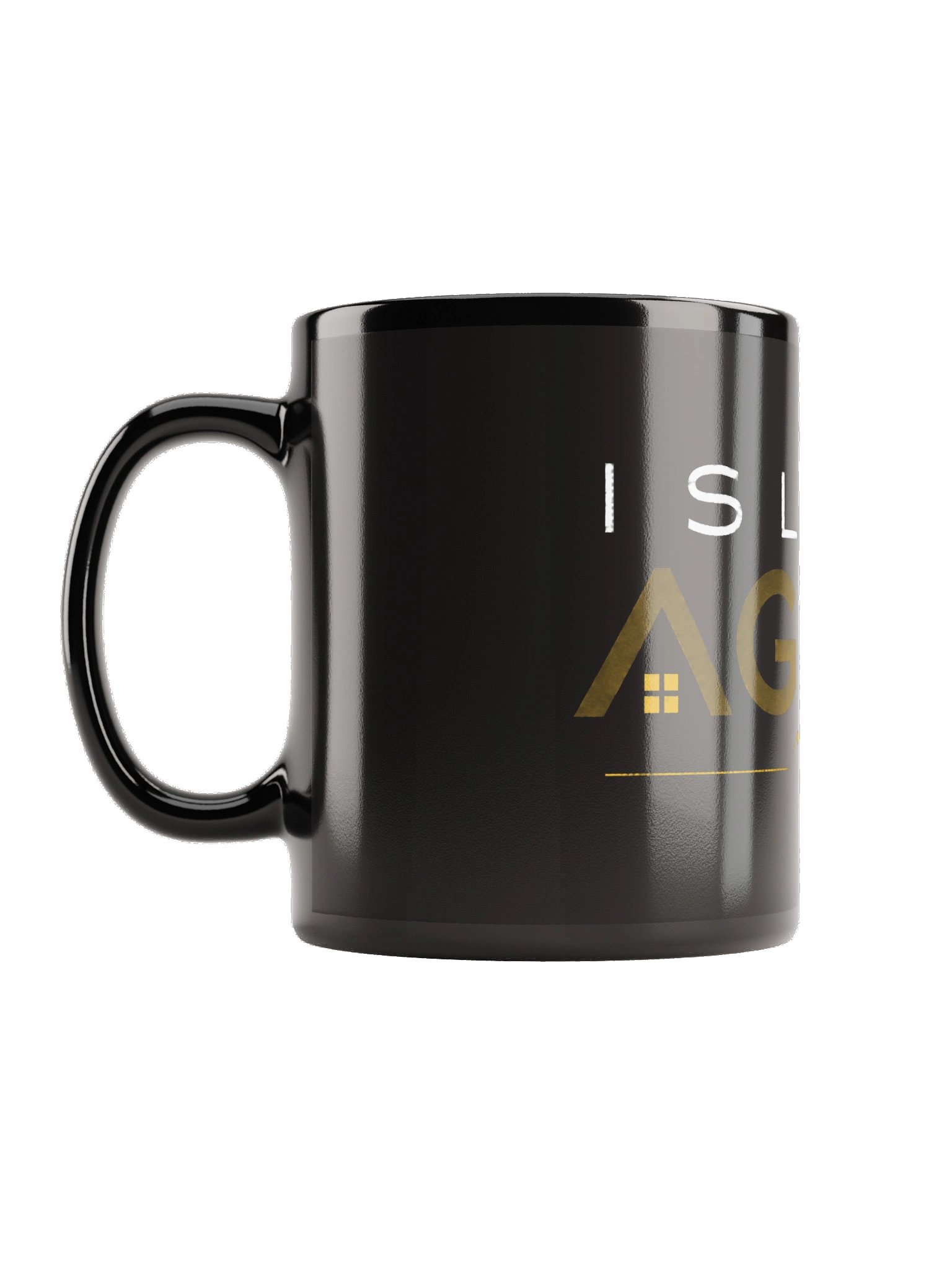 Island Agent Black & Gold Coffee Mug product image (1)