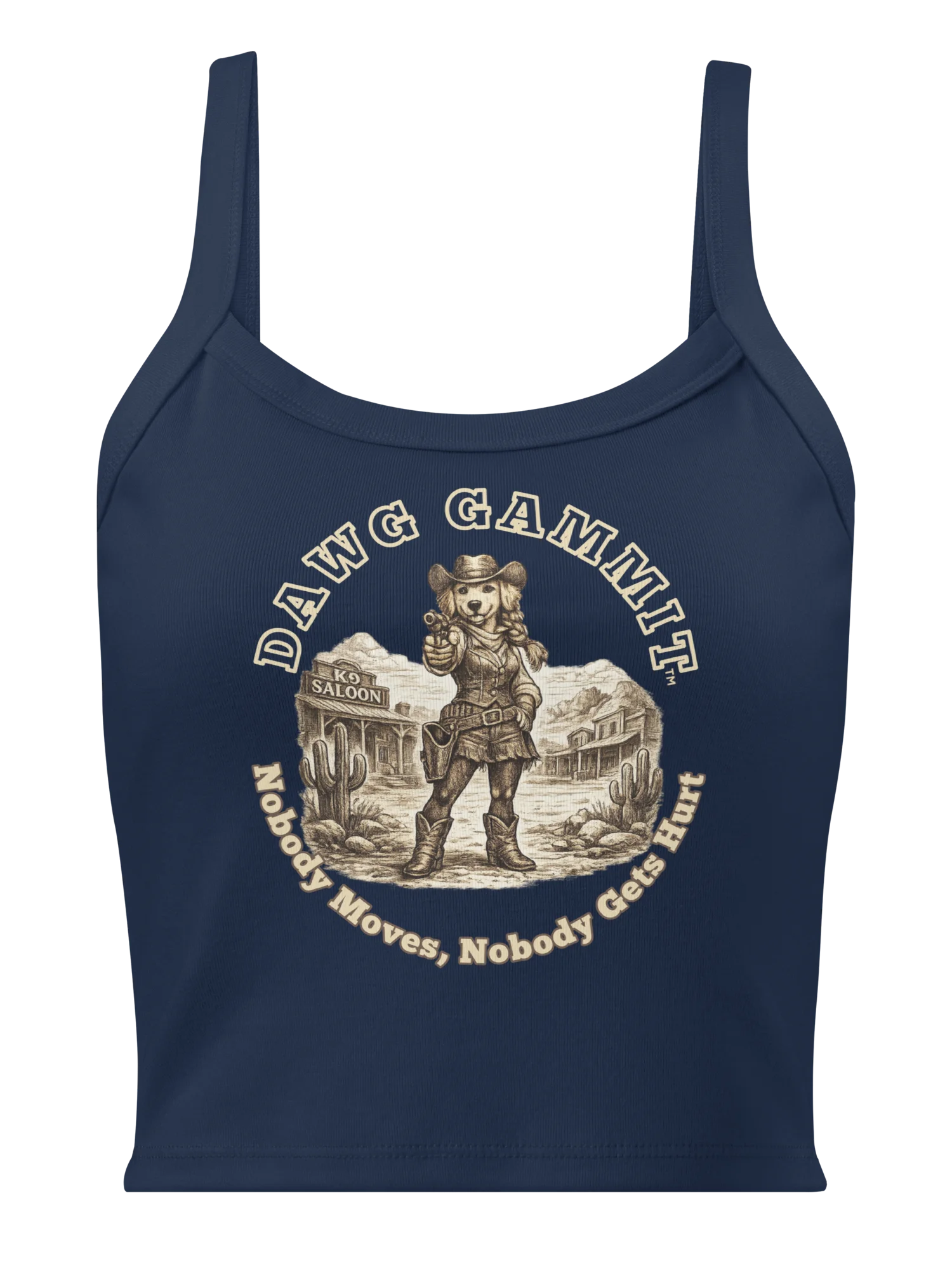 DAWG GAMMIT™ Nobody Moves Rib Tank Doberman product image (3)