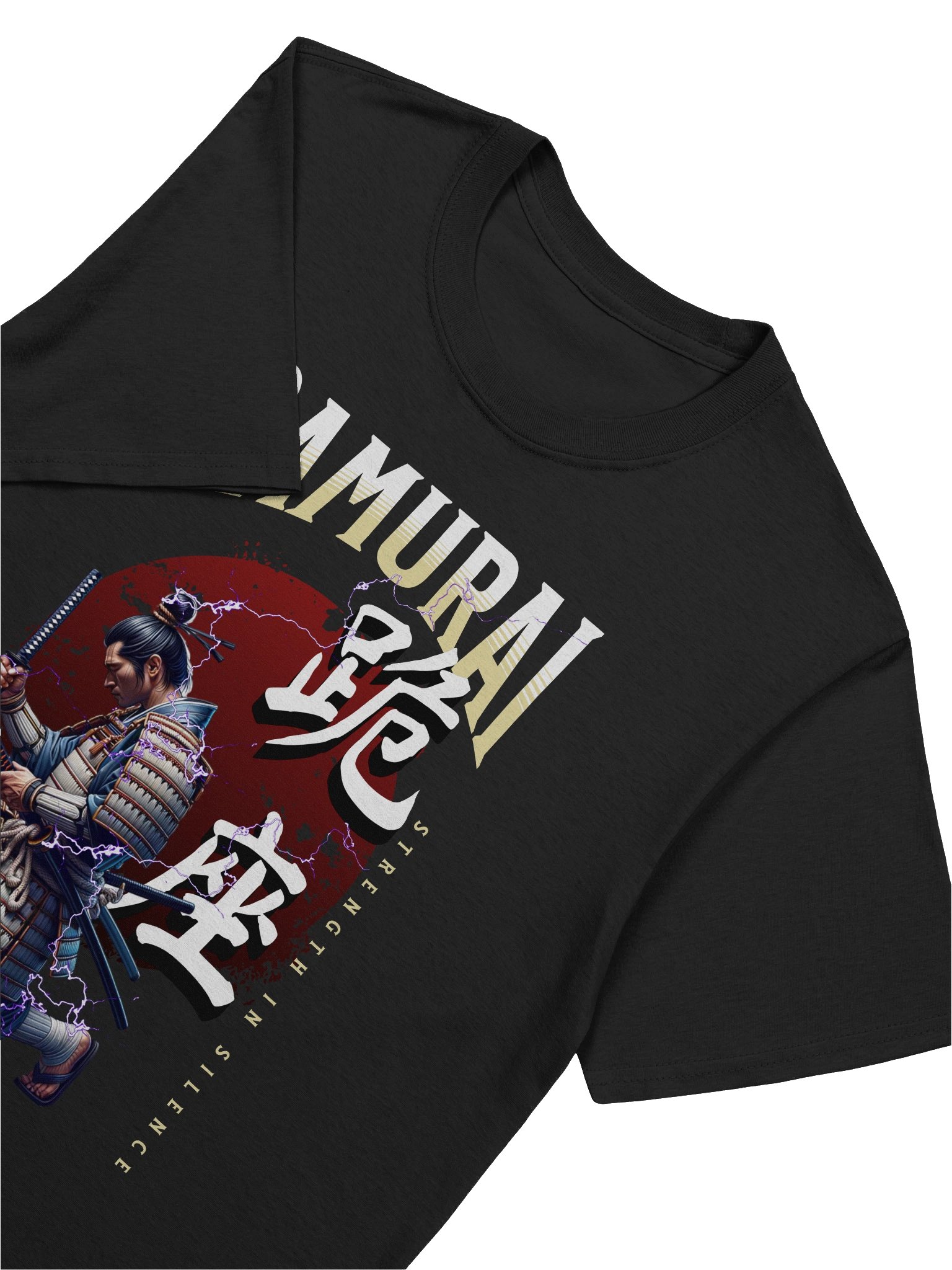 Samurai Kiza Strength in Silence T-Shirt - Gildan Softstyle product image (5)