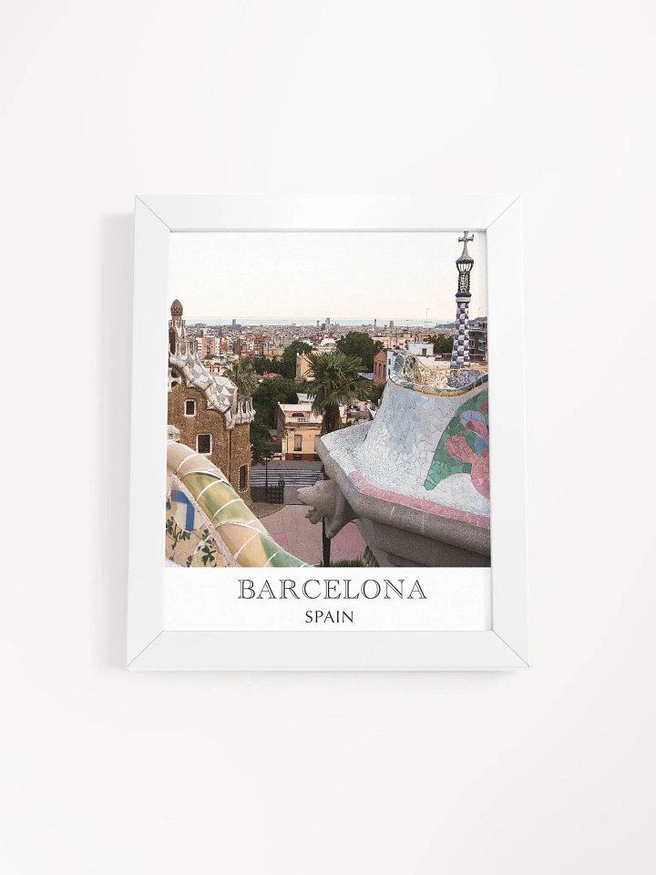 Barcelona - Framed High-Quality Matte Poster product image (1)