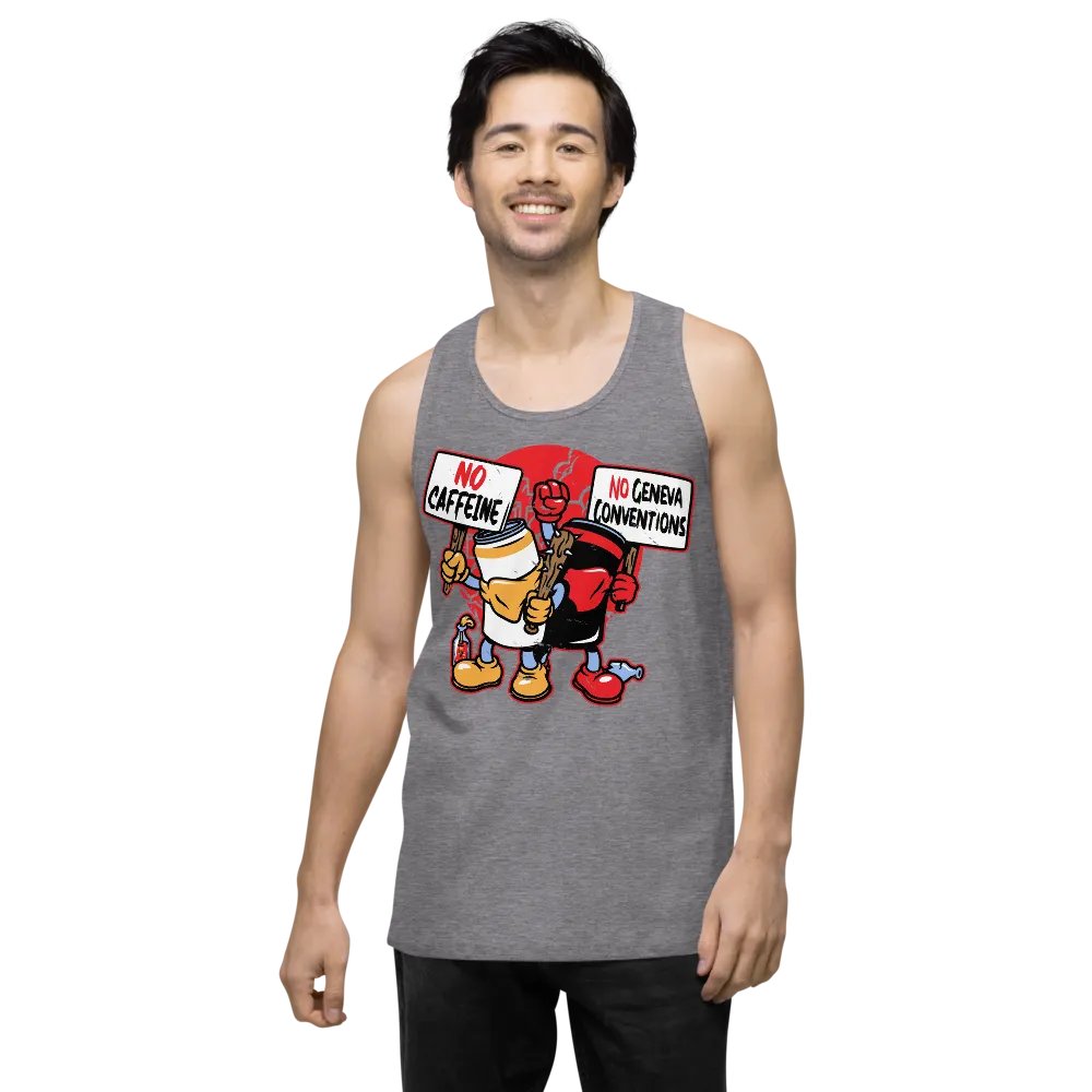 No Caffeine No Geneva Conventions Tank Top product image (2)
