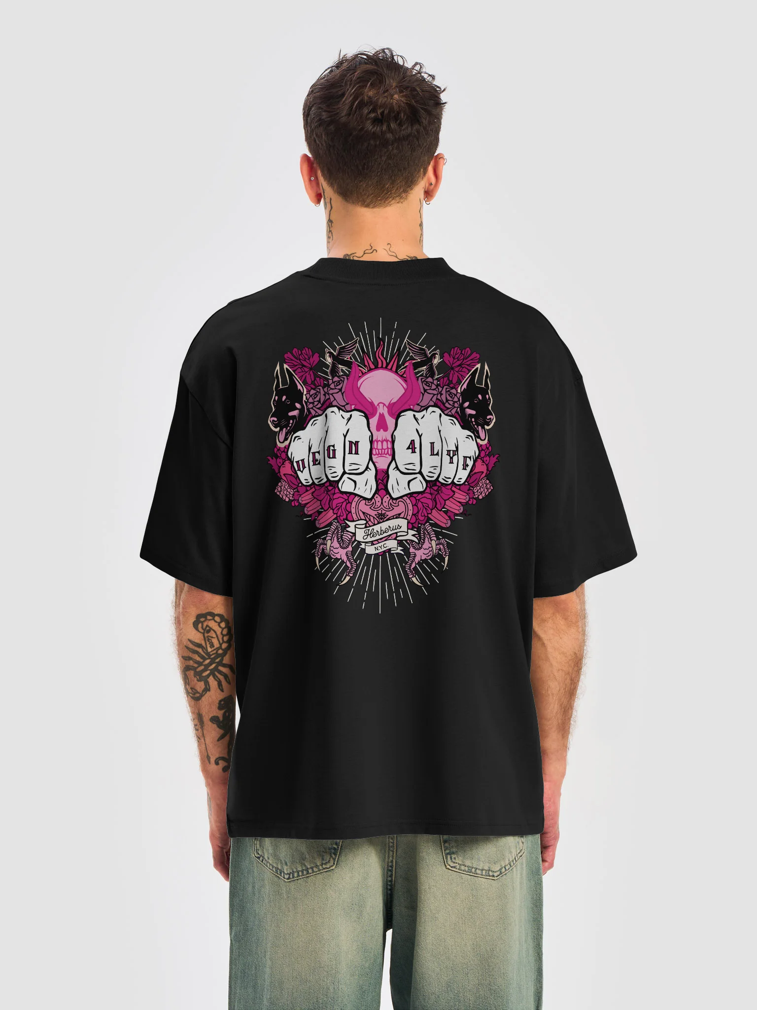 VEGN 4LYF Oversized Tee product image (5)