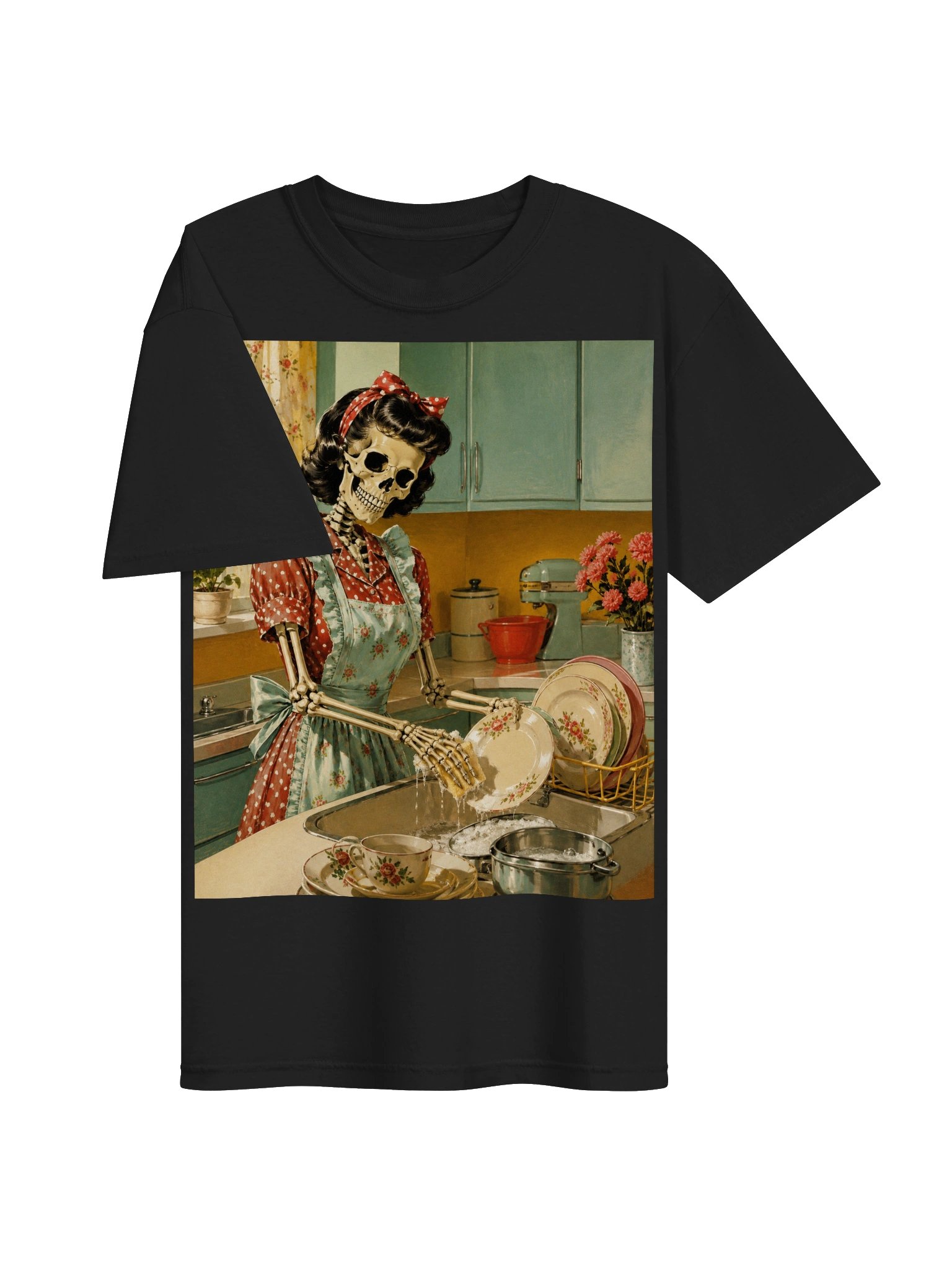 Dead Tired of Dishes T-Shirt product image (10)
