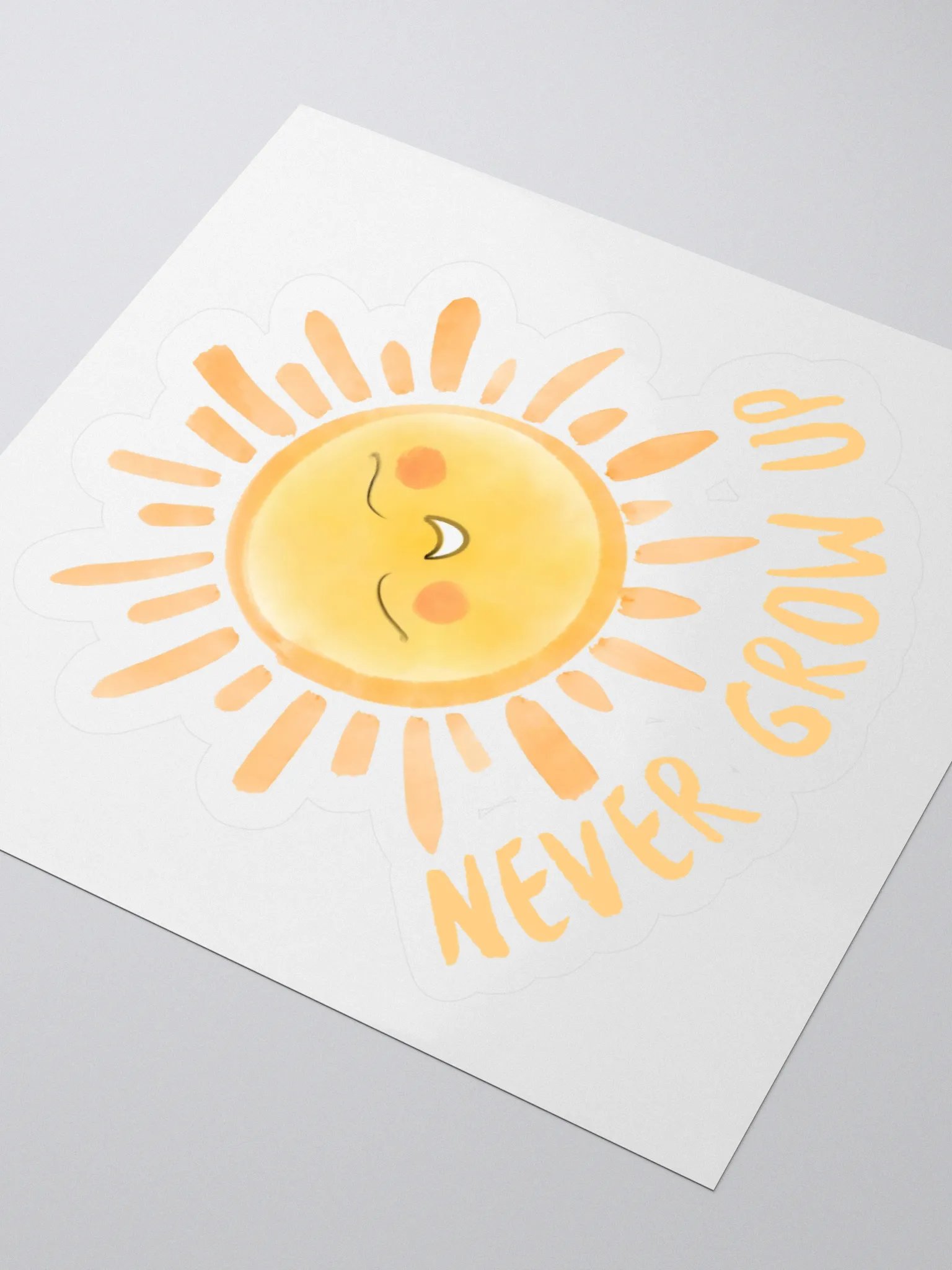 Happy Sun Bubble-Free Stickers product image (9)