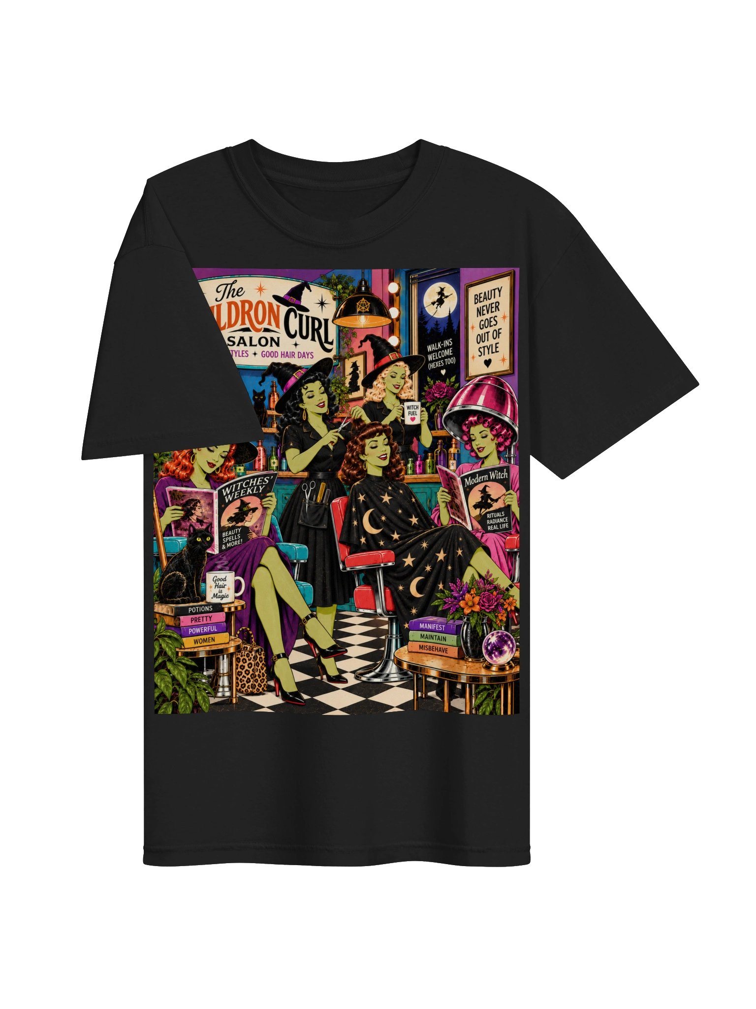 The Cauldron Curl Salon Tee product image (2)