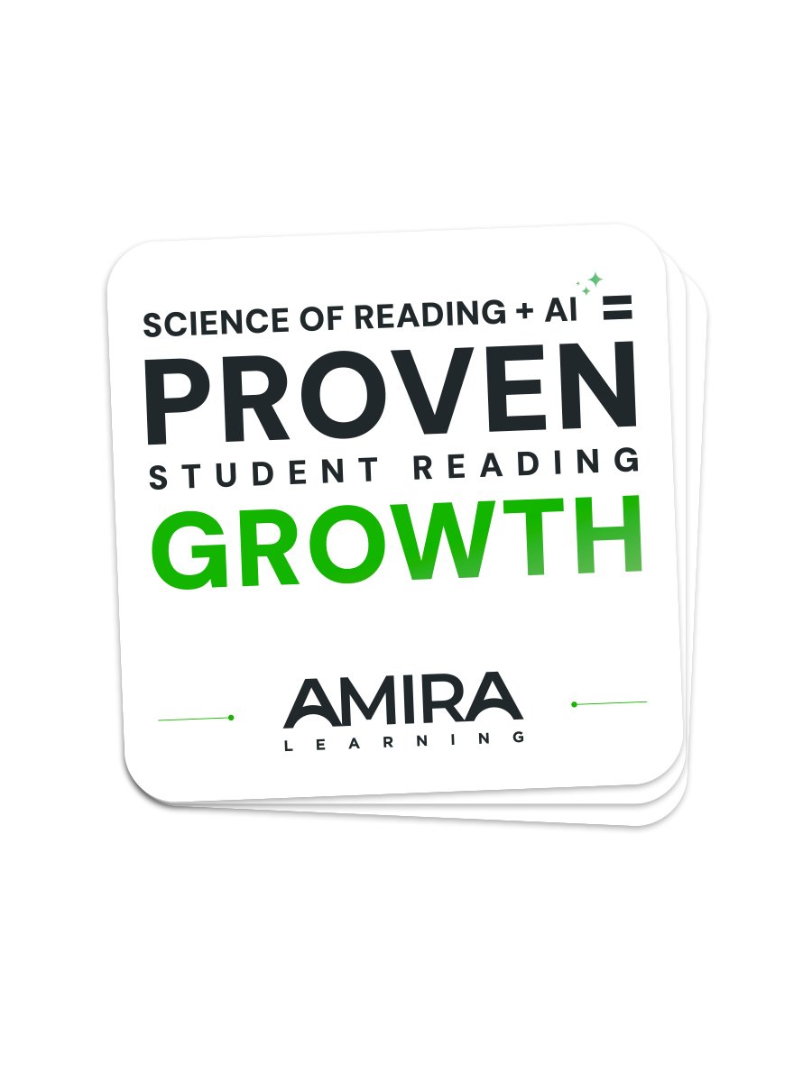 Amira Learning - Die-Cut Stickers product image (1)