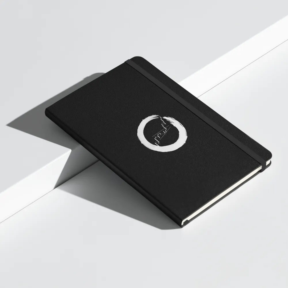 Hardcover Bound Notepad (Black+) product image (9)
