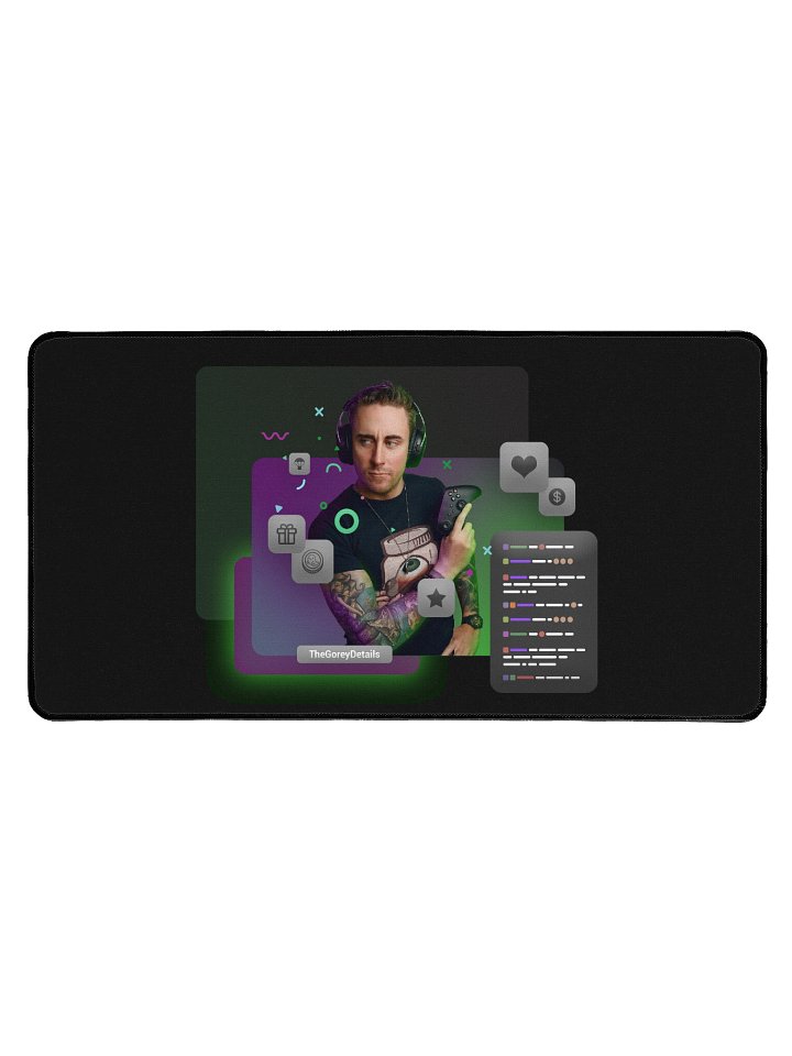 Chat Encouraged - Desk Mat 15.5" x 31.5" product image (1)