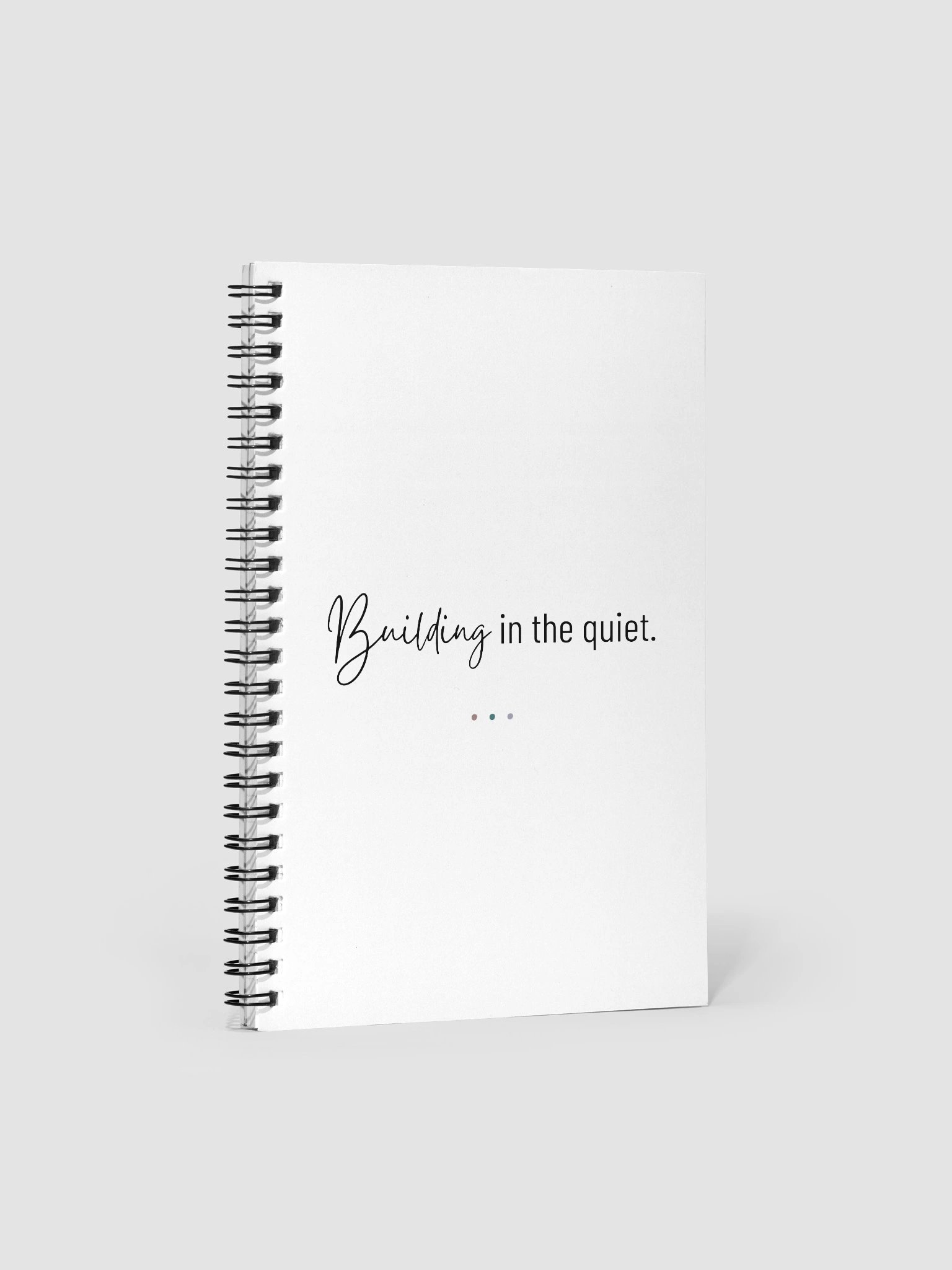 The Quiet Builder Notebook product image (1)