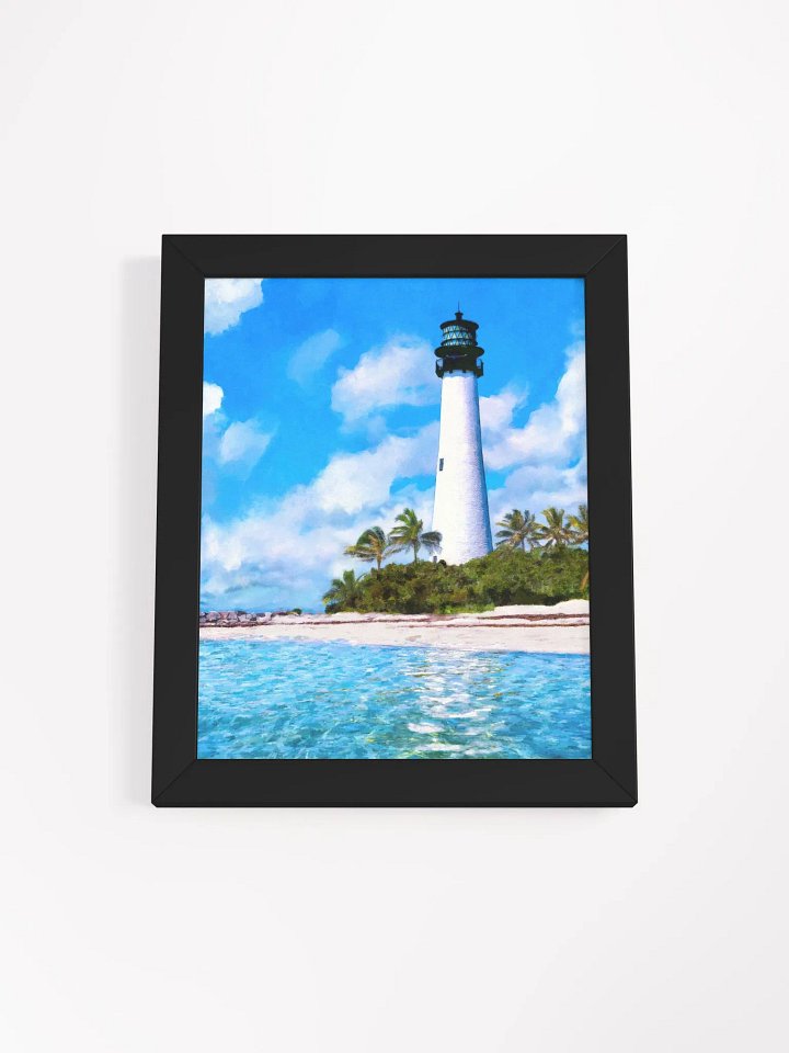 Cape Florida Lighthouse Studio Framed Print product image (1)