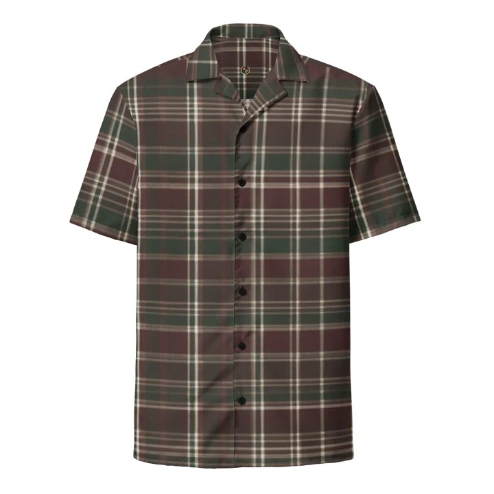 DARK GREEN MAROON PLAID product image (1)