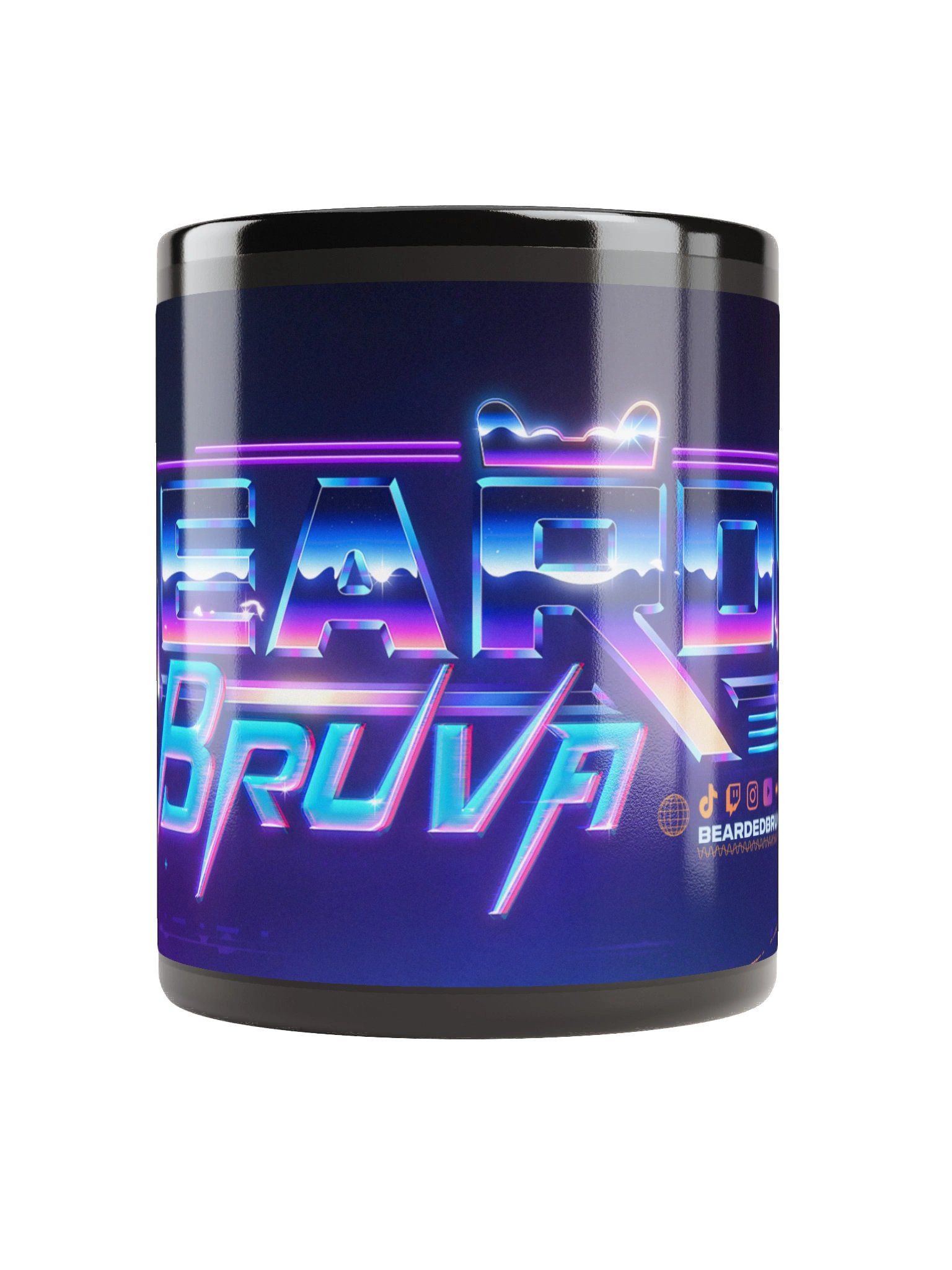 Neon BeardedBruva Mug product image (5)