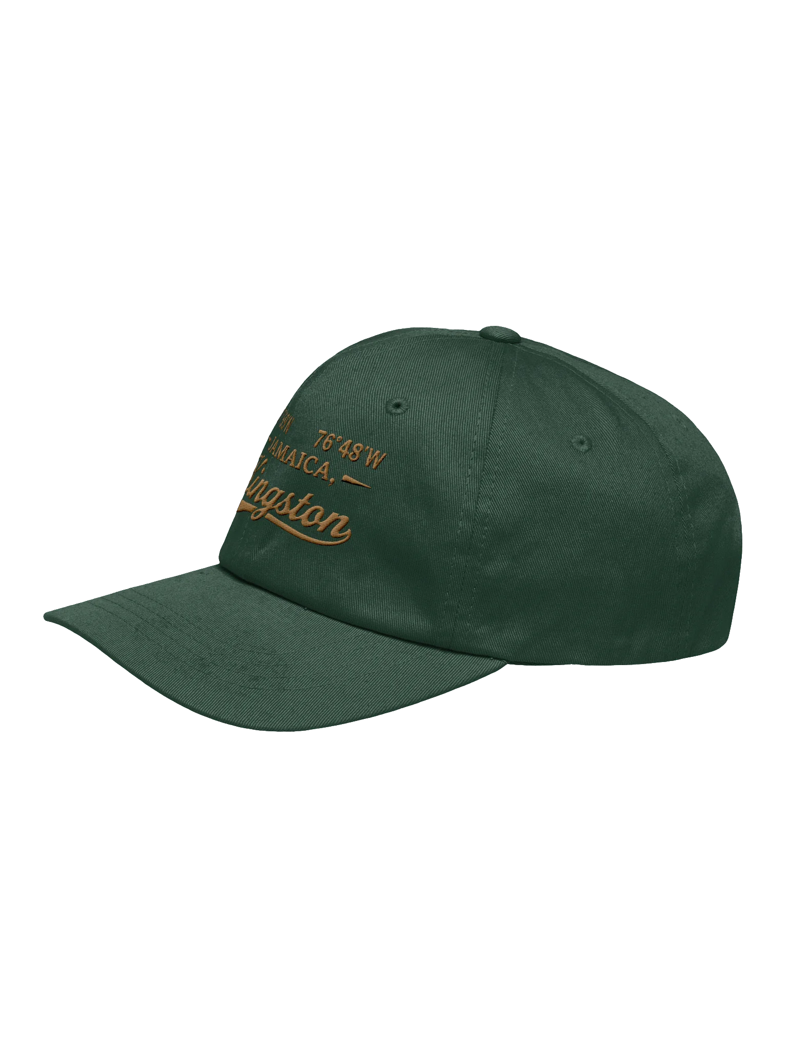 Kingston Jamaica Coordinates Dad Hat – Travel Cap product image (3)
