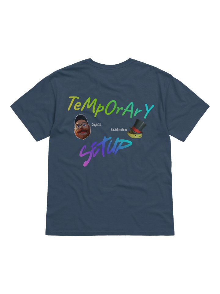 Temporary Setup T-shirt product image (2)