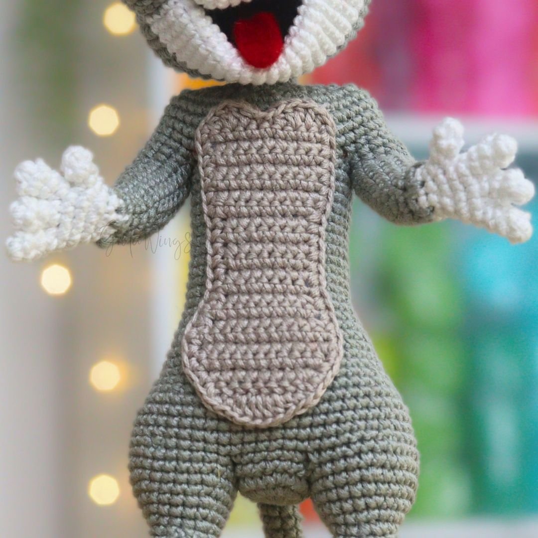 Patrones de ganchillo combinados: Amigurumis de Tom y Jerry (Conjunto de 2 patrones) product image (6)