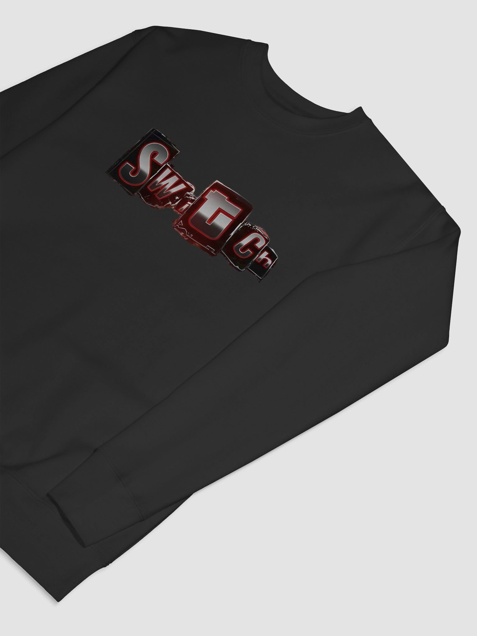 Switch Distressed Metallic Logo Sweatshirt product image (8)